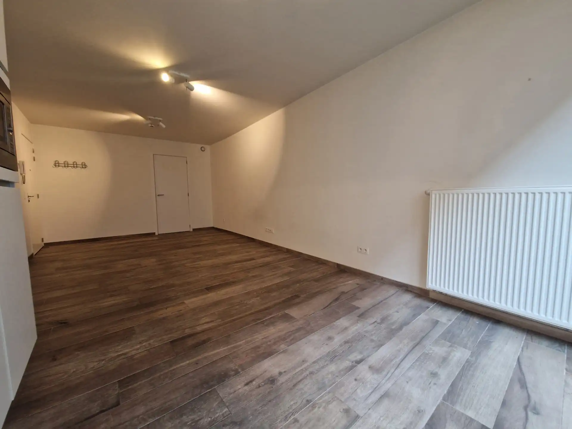 Gelijkvloerse recente studio met terras en eigen sanitair foto 5