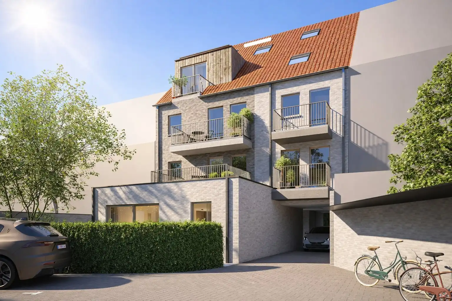 Appartement met 2 slaapkamers in de residentie Stan te Heist-aan-Zee foto 2