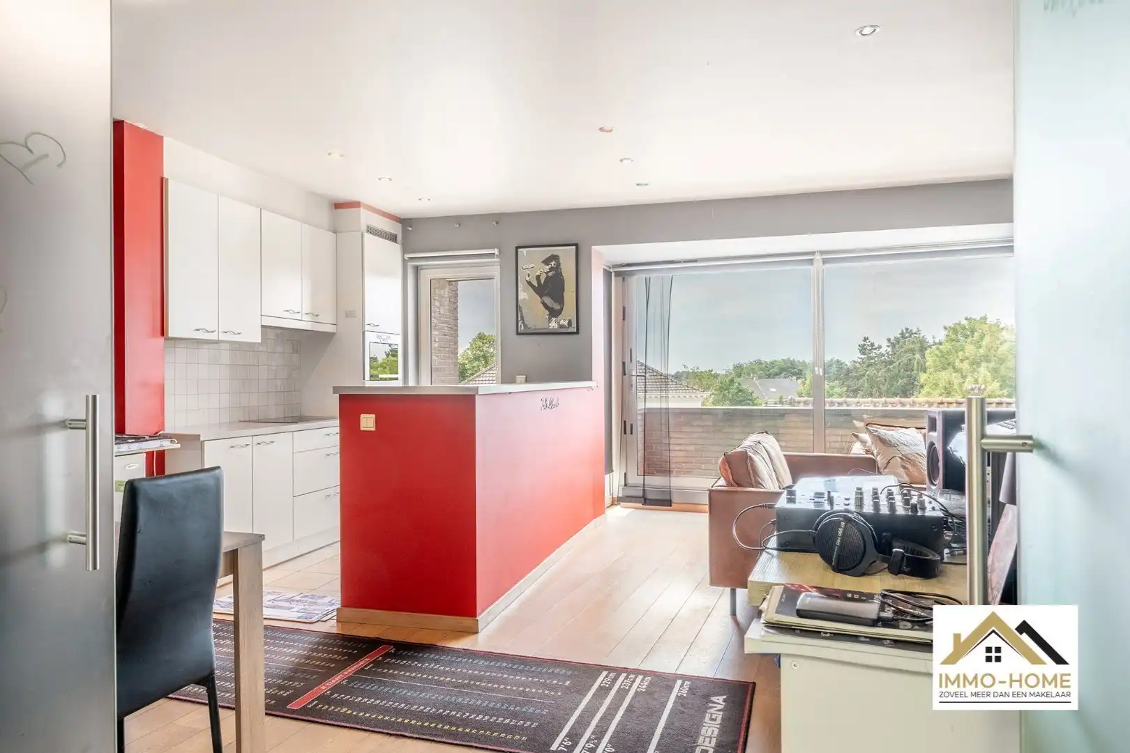Ruim dakappartement met prachtig zicht over Zele centrum foto 4