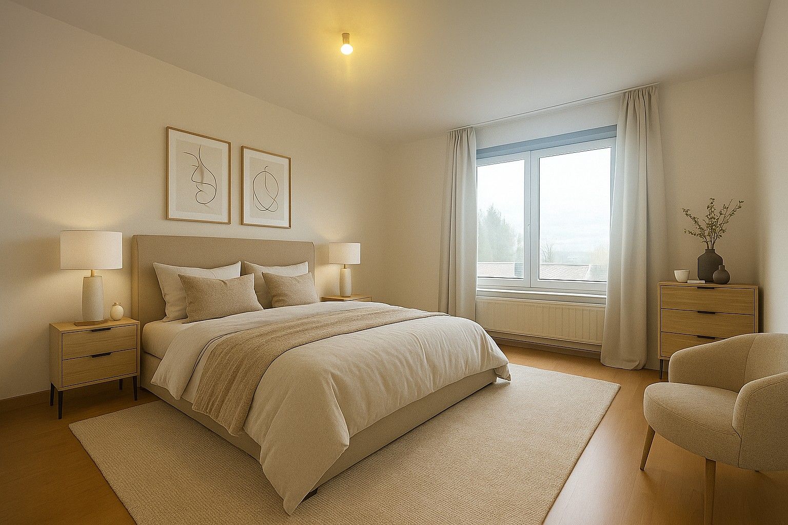 2-slaapkamerappartement in centrum Machelen (Zulte) foto 11