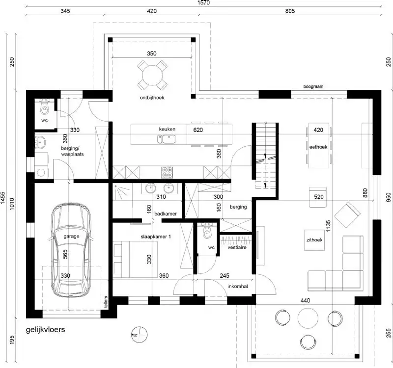 Nieuw te bouwen alleenstaande woning te Ieper. foto 3