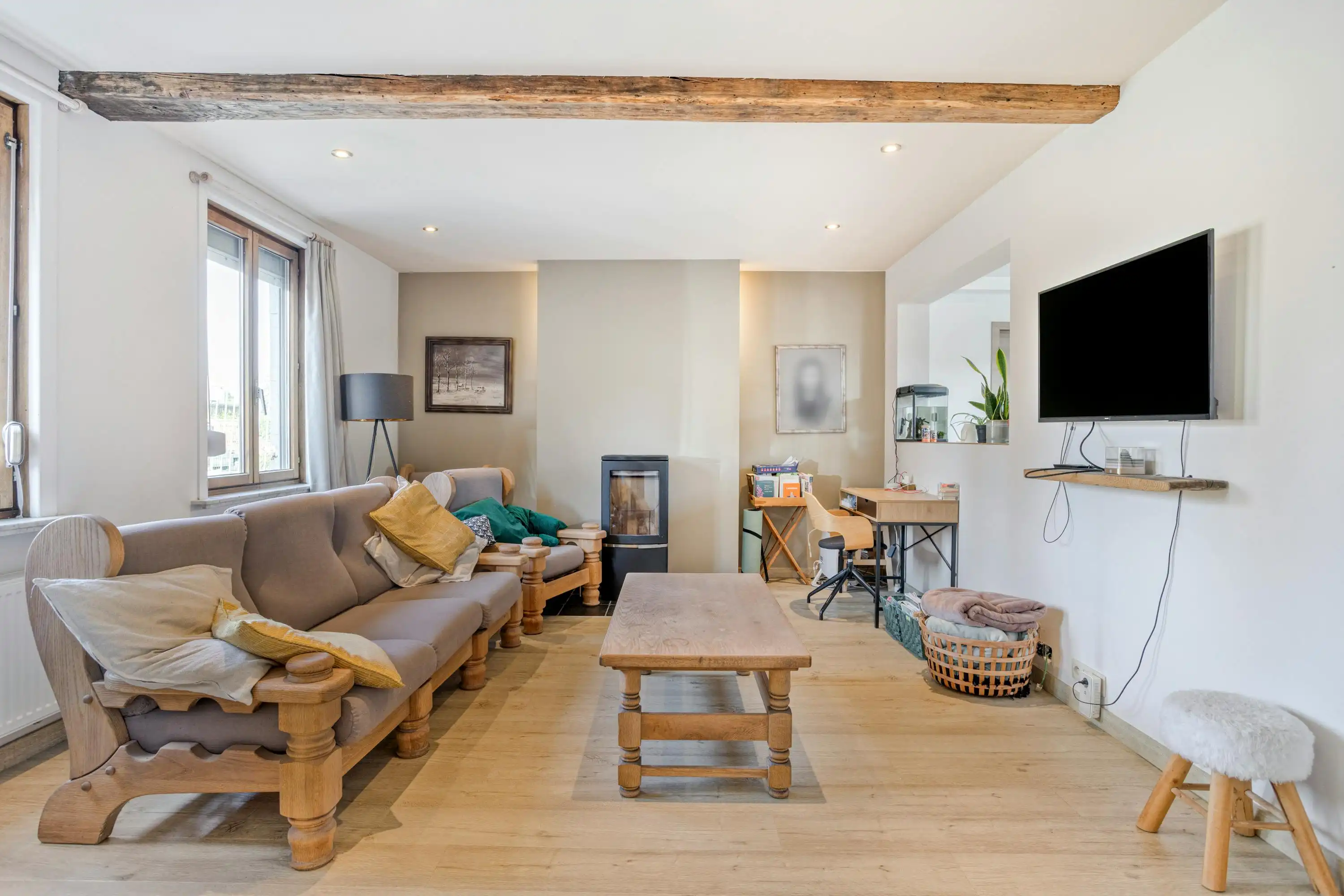 Gezellige woning (4 slpk.; EPC 'C') met ZO-georiënteerde, groene tuin. foto 3