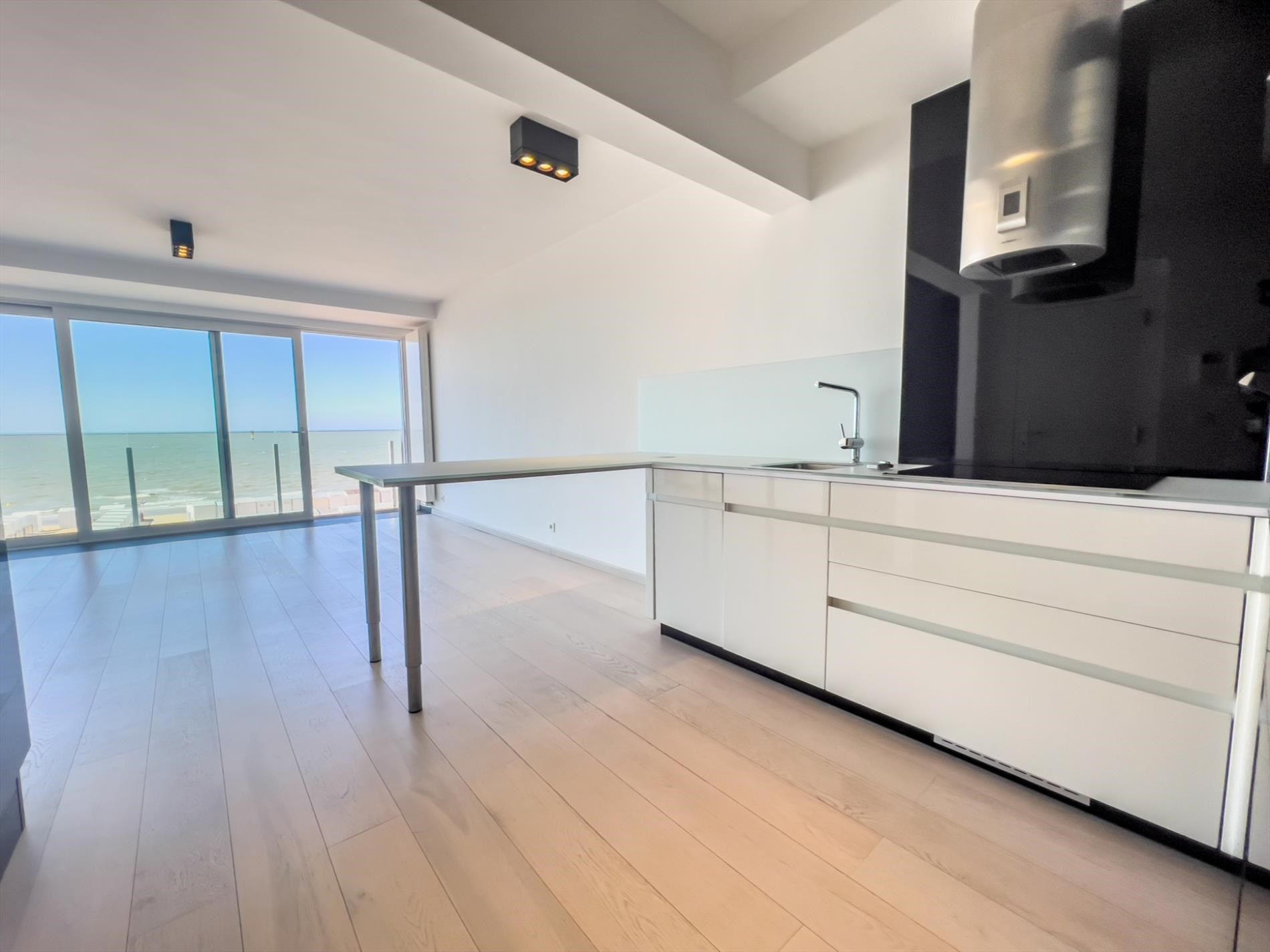 Vernieuwd appartement met prachtig frontaal zeezicht, zeer goed gelegen ter hoogte van het Driehoeksplein. foto 5