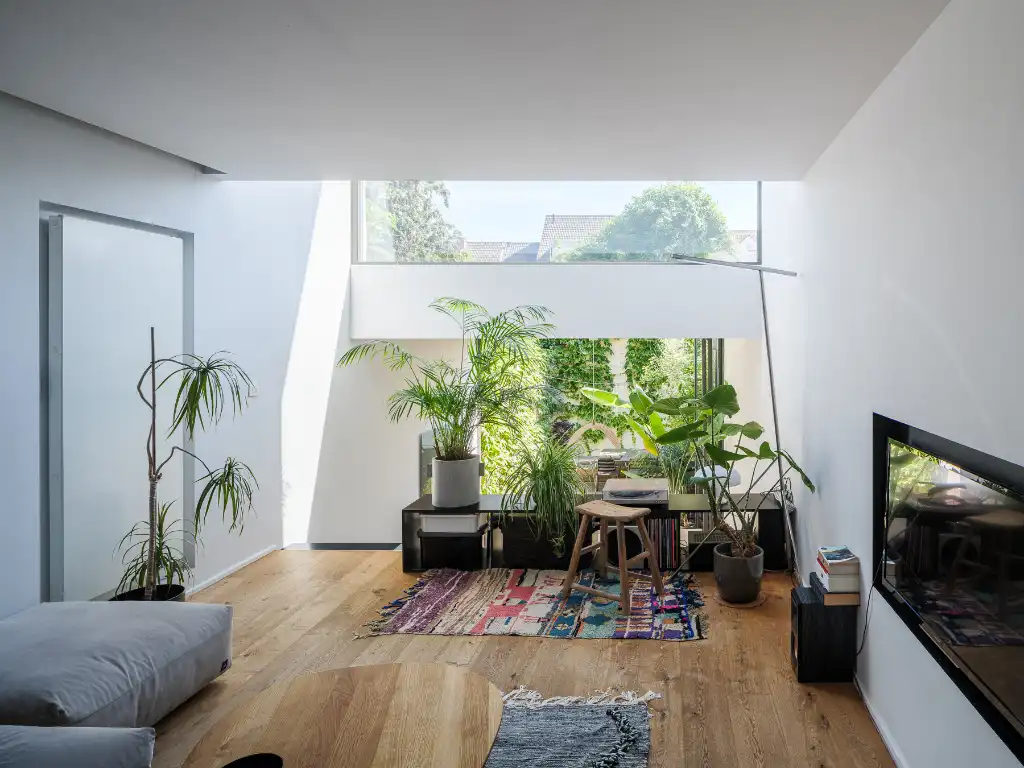 Opportuniteit - omgeving Visserij. Instapklare en unieke burgerwoning met split-levels, &nbsp;3slpk’s + bureauruimte en aangename stadstuin op een zeer gegeerde locatie te Gent. foto 10