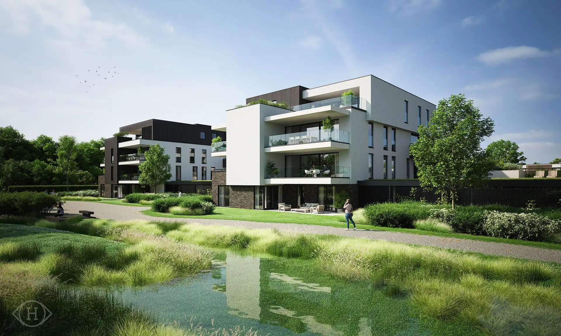 Nieuw appartement 1 slpk met prachtig terras foto 4