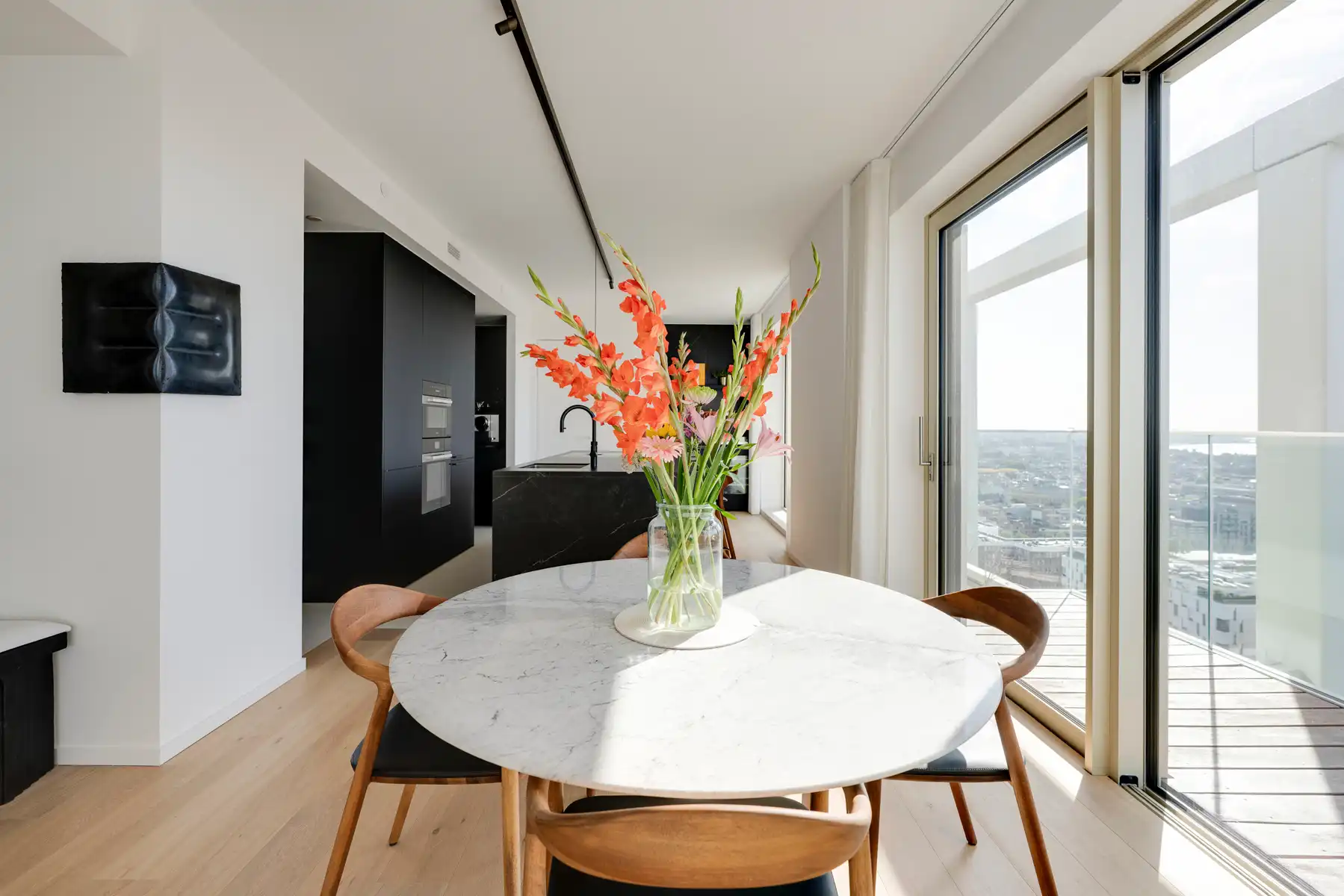 Penthouse met grote terrassen en pano zicht op ’t Eilandje foto 9