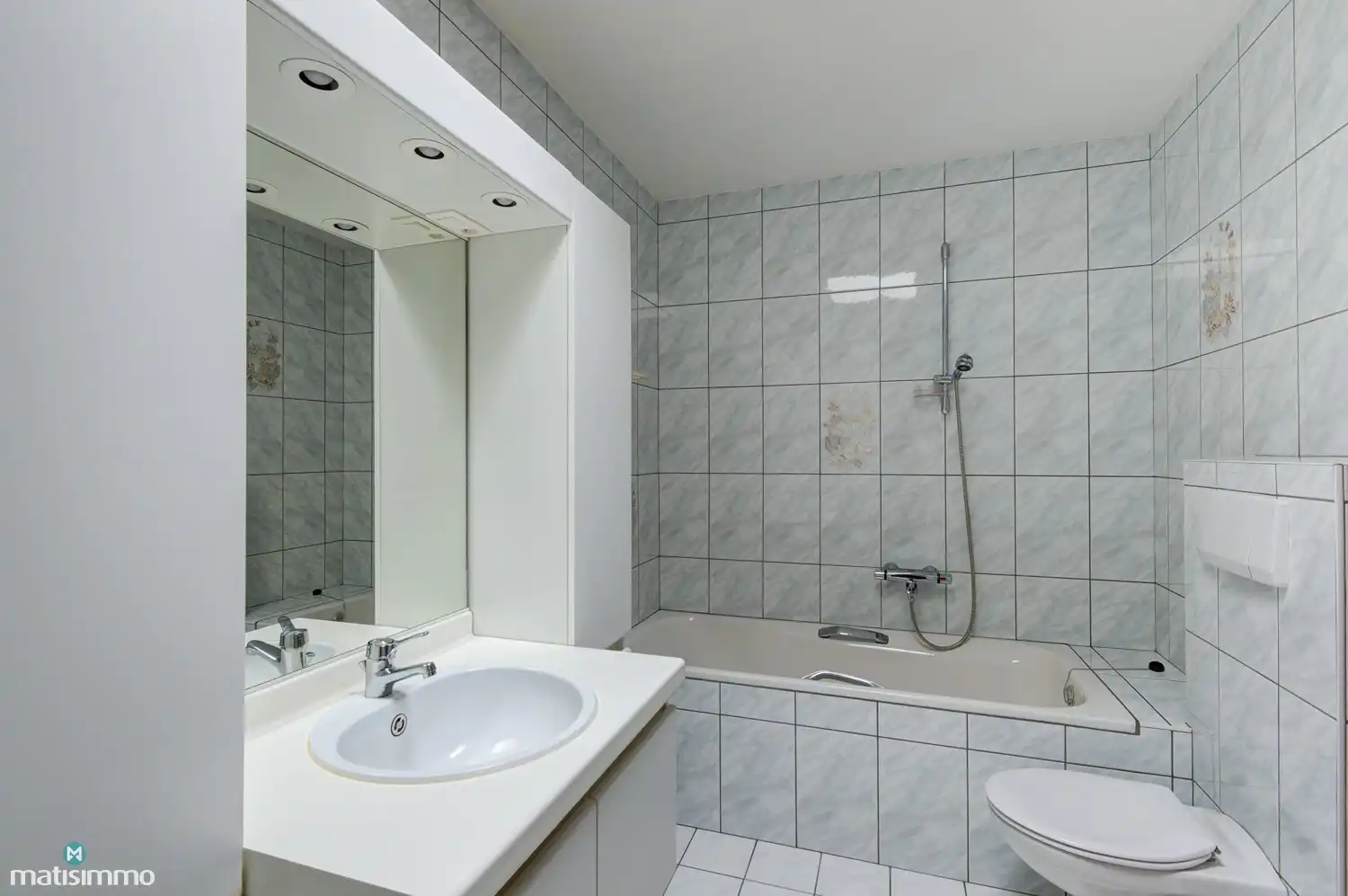 MEERSGEZINSWONING (2 APP.) MET 2 GARAGES, KELDER, ZOLDER EN RUIME TUIN IN MUNSTERBILZEN foto 15