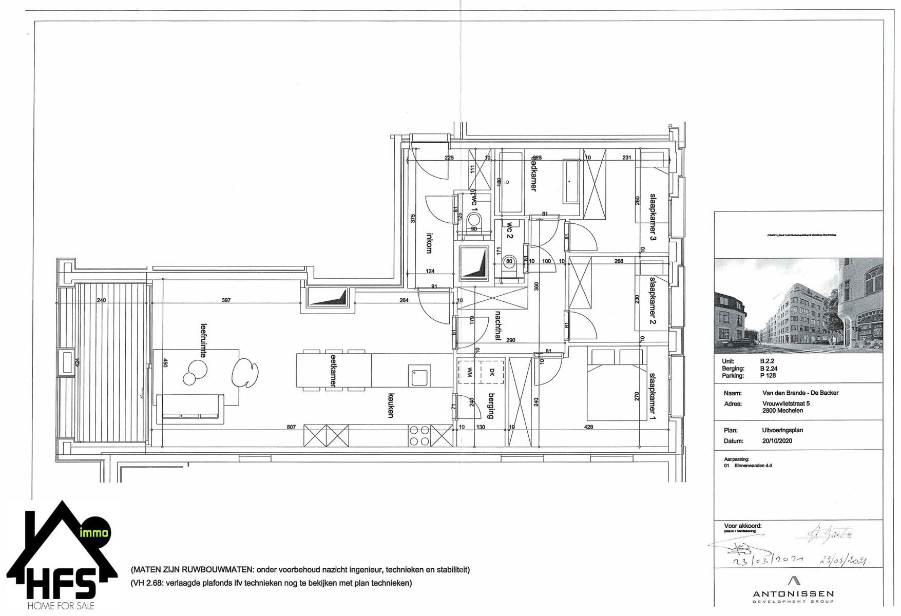 Tof nieuwbouw appartement met 3 kamers, terras en staanplaats in Antwerpen foto 5