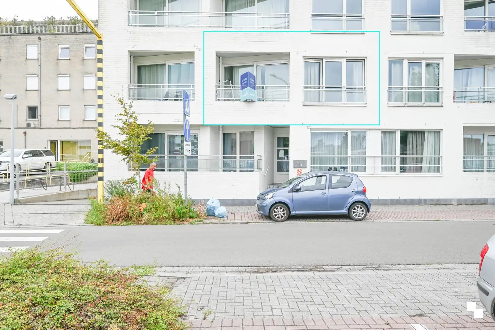 éénslaapkamerappartement in centrum Waregem foto 2