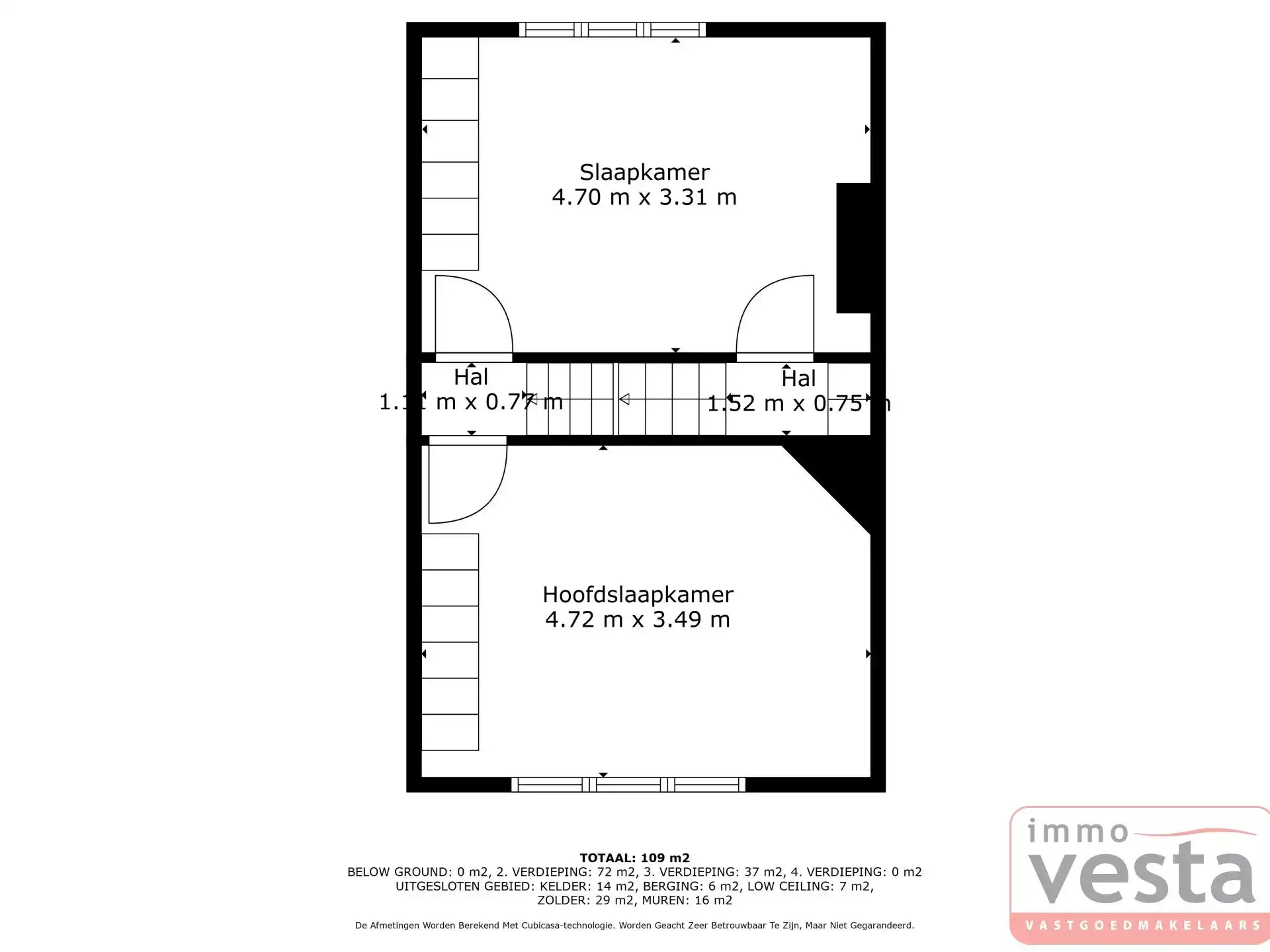 Ruime, te renoveren stadswoning met grote tuin foto 25
