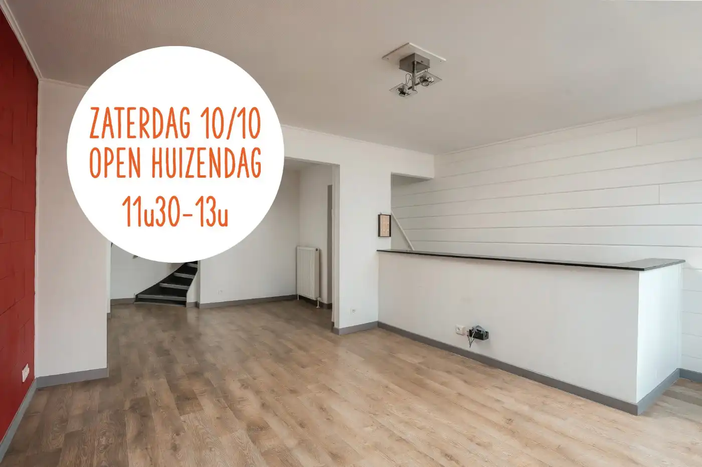 OPEN HUIZENDAG ZATERDAG 10/10 VAN 11u30 TOT 13u00 - Instapklaar duplex-app. met 2 slpk. en groot dakterras foto {{pictureIndex}}