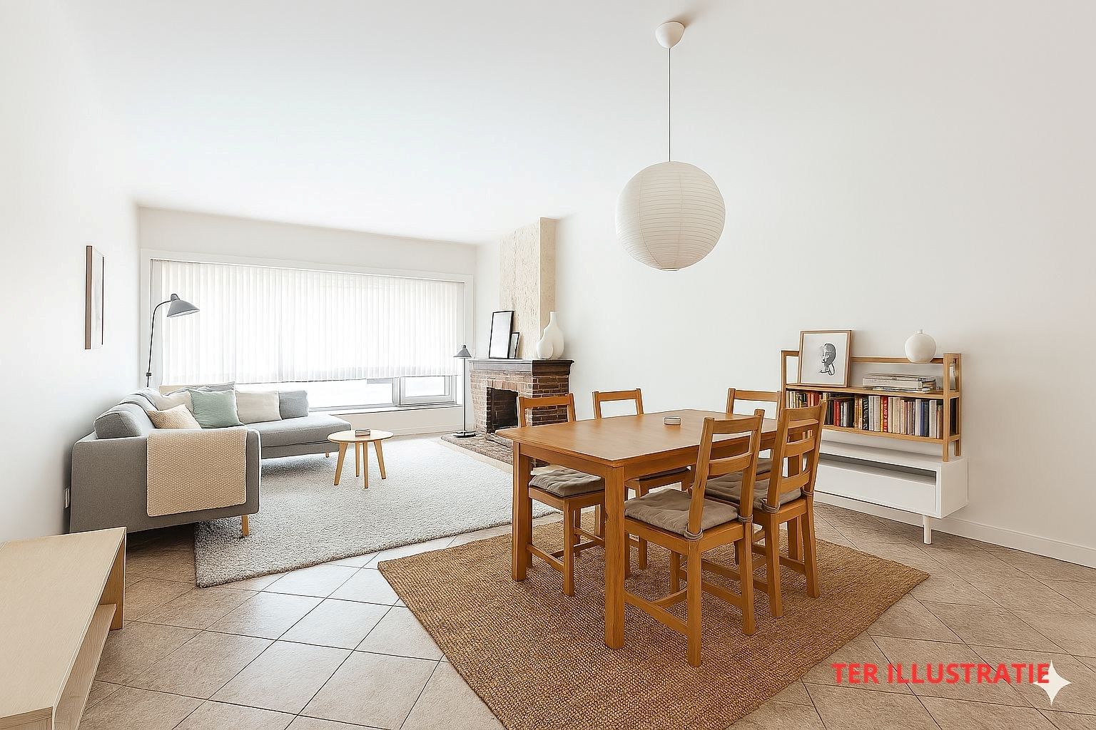 GLV app met 1 slpk en tuin nabij Ertbruggebos!  foto 3