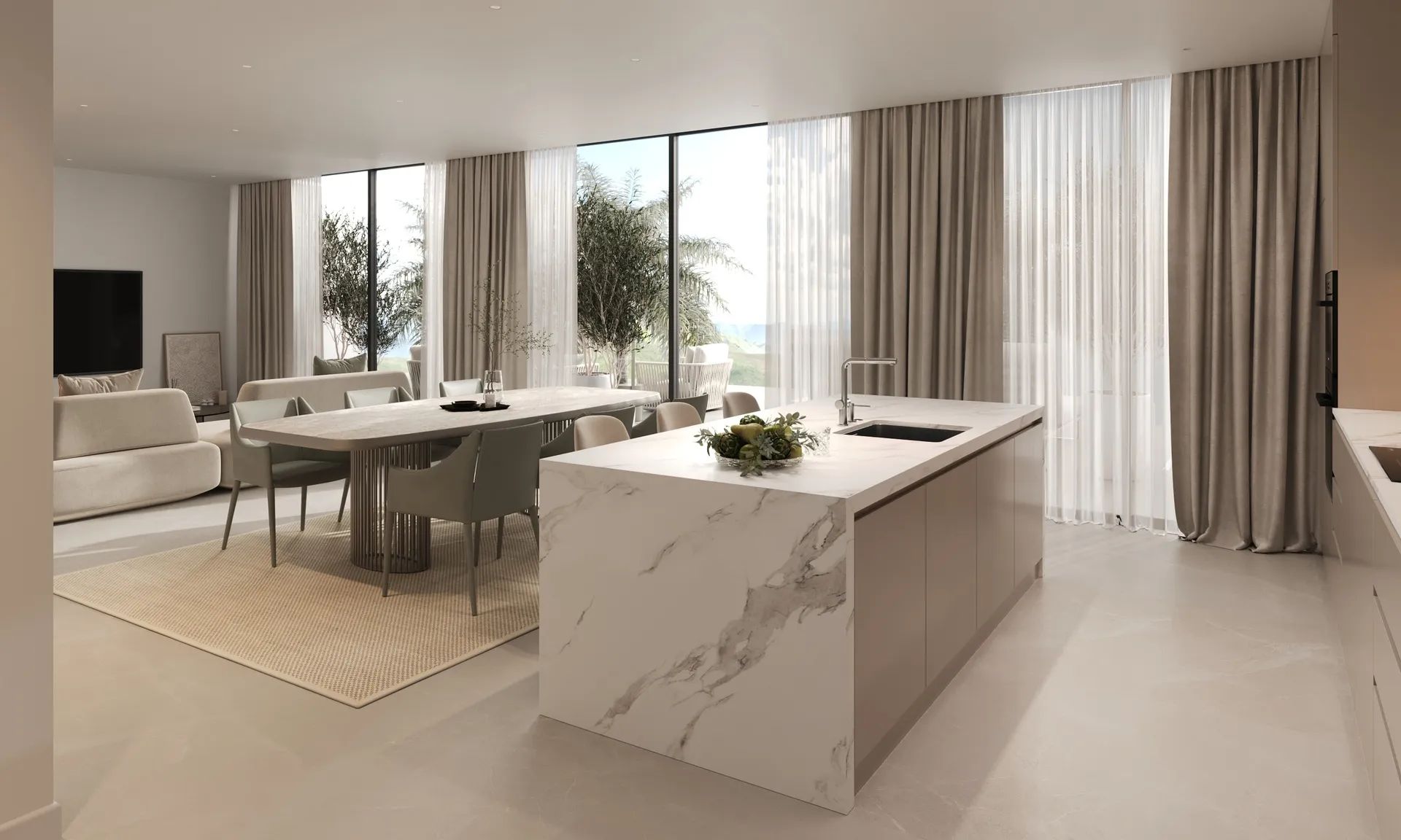 Luxe appartementen met moderne elegantie en natuurlijke schoonheid - exclusief wonen in Estepona foto 8