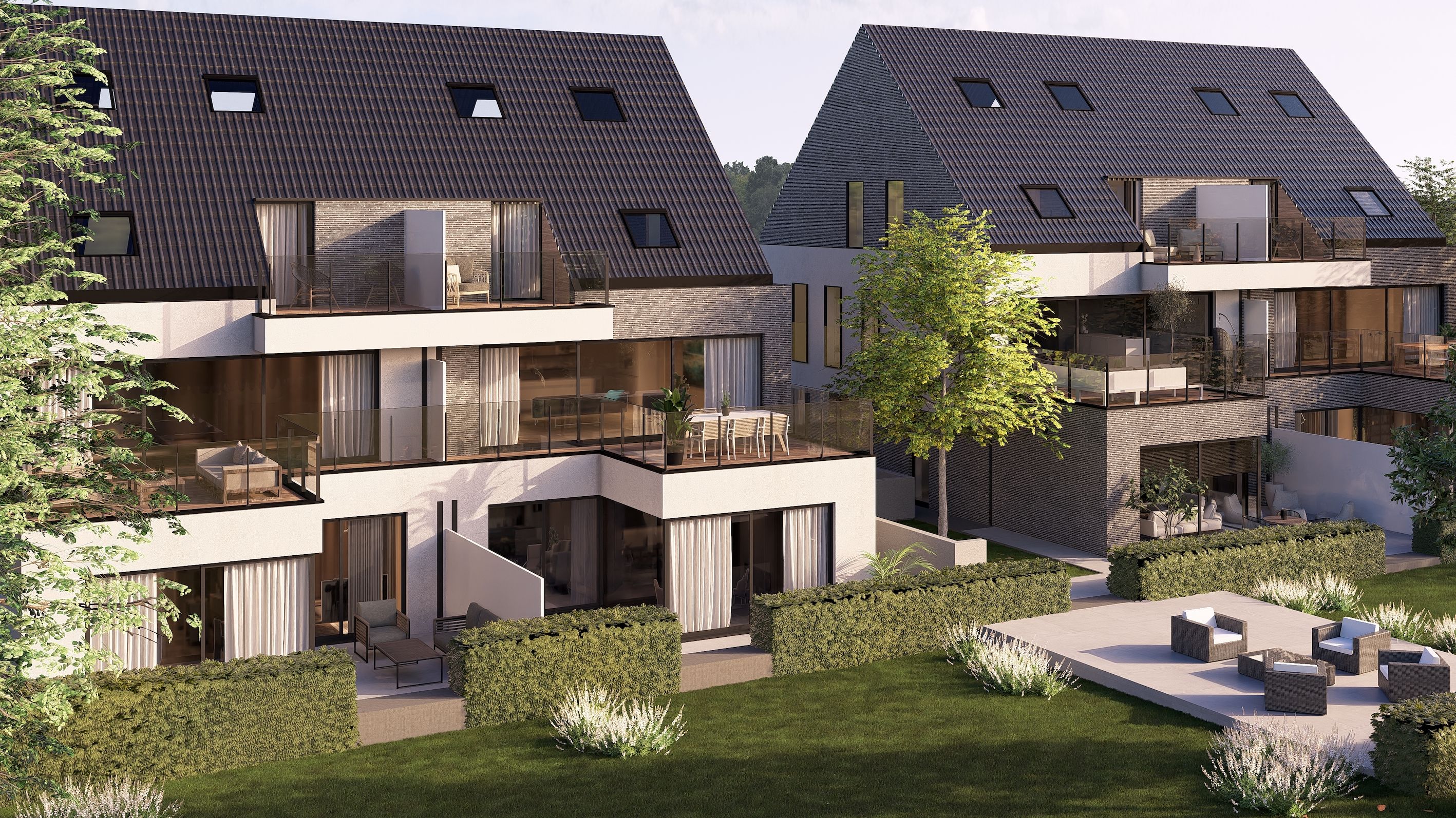 Ruim duplex van 142m2, 2 slpks en een terras van 9,5m2 foto 2