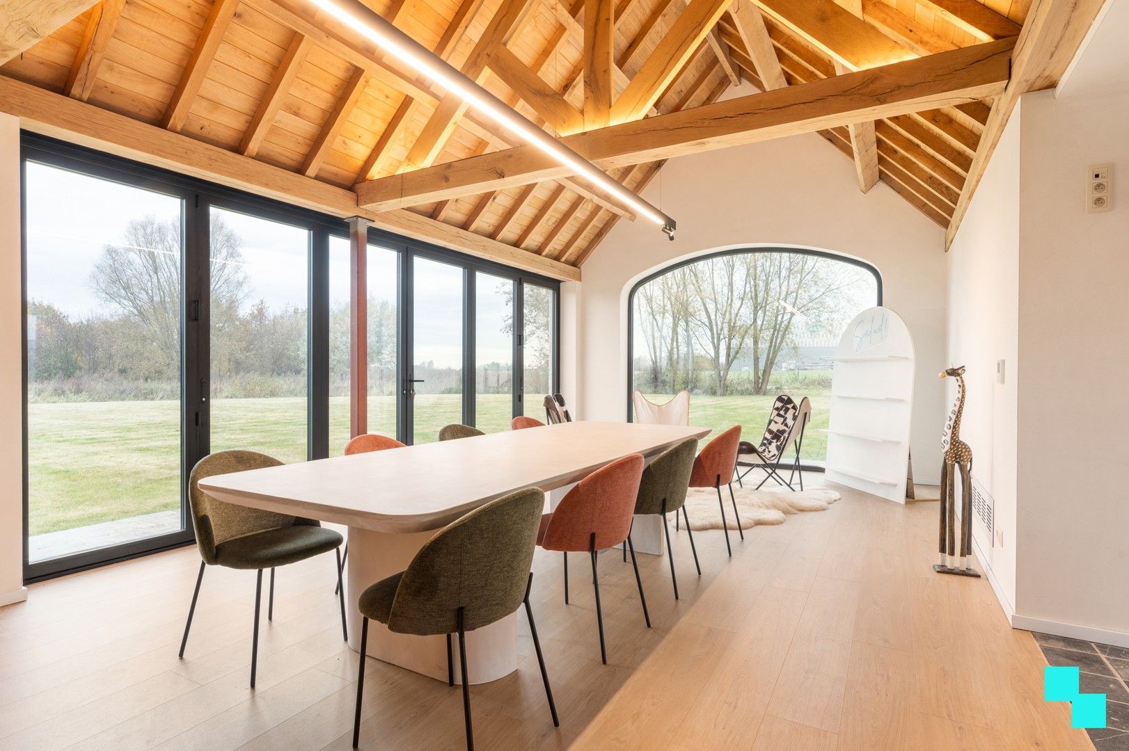 Landelijk gelegen te Ardooie: unieke nieuwbouwwoning (2023) met twee bijgebouwen op een perceel van 5.000 m² foto 28