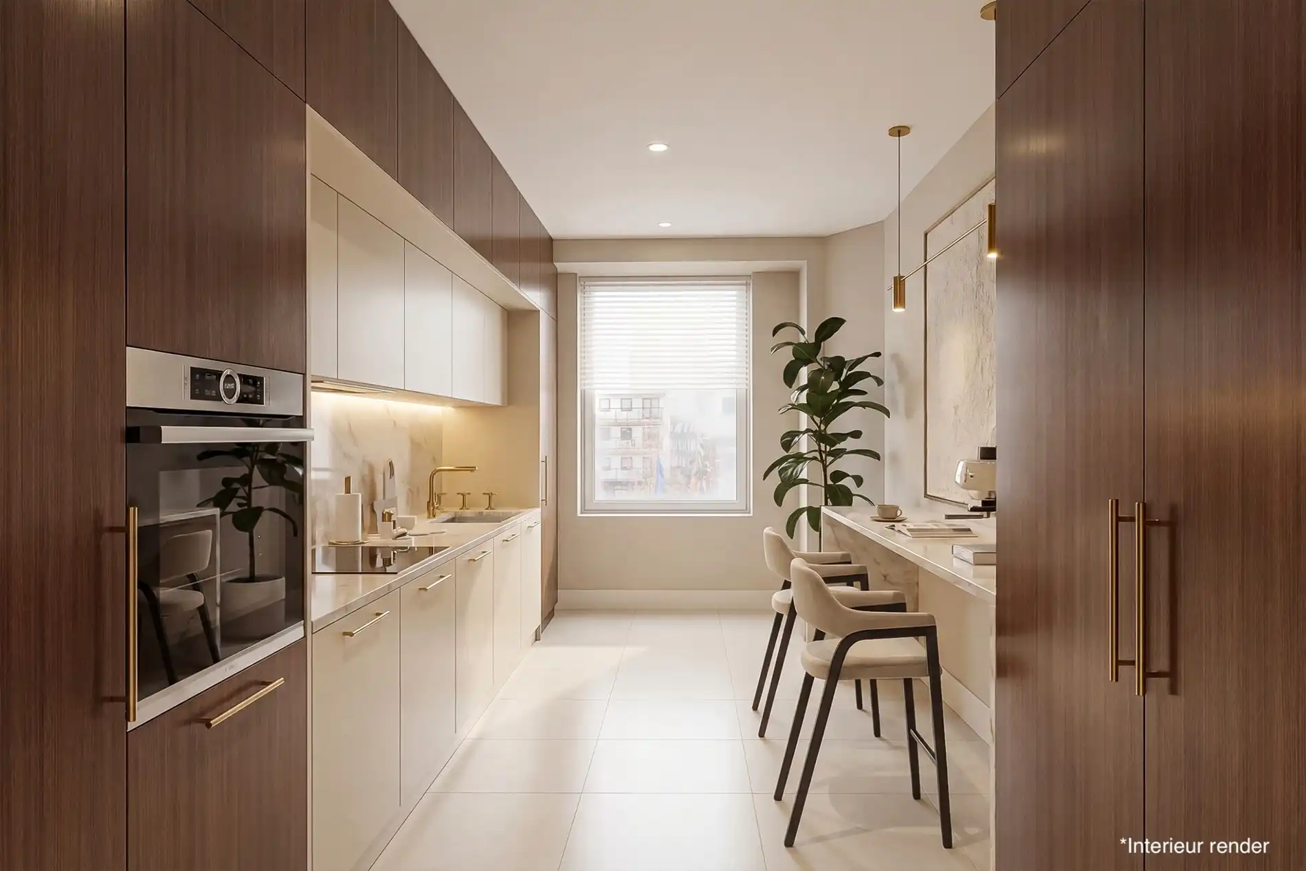 Appartement met 2 slaapkamers en terras op toplocatie aan het Leopoldplein in Hasselt – optionele staanplaatsen beschikbaar foto 6