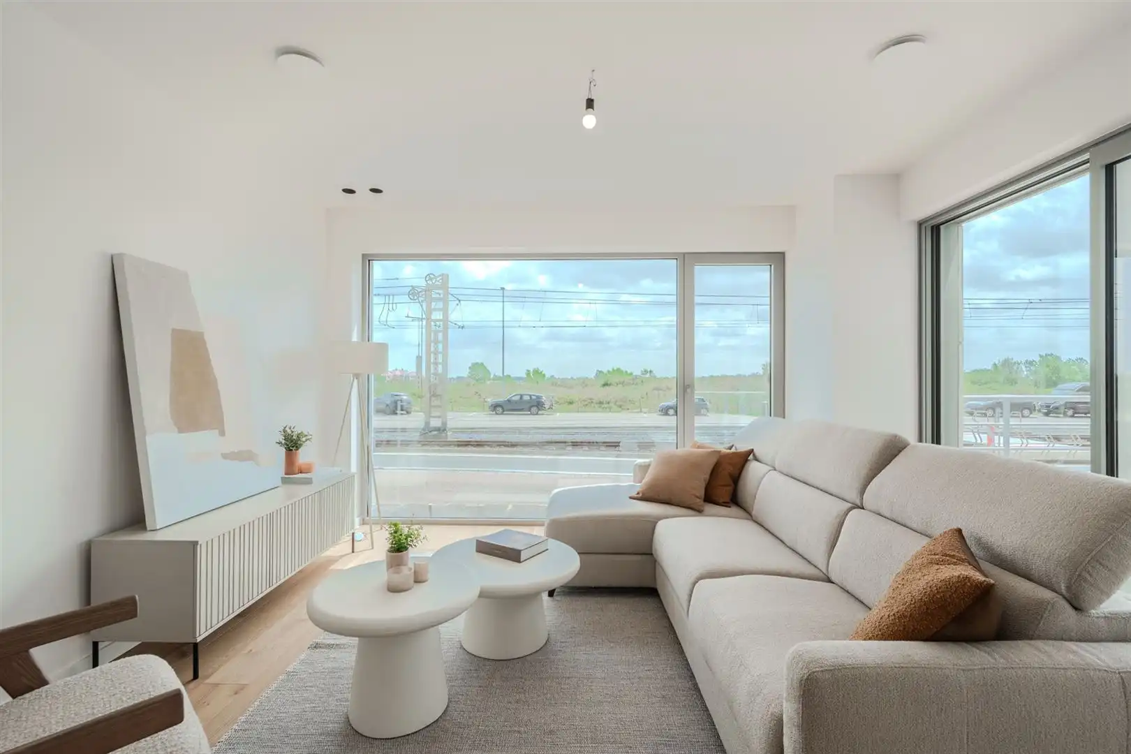 Modern ingericht één slaapkamer appartement foto 6