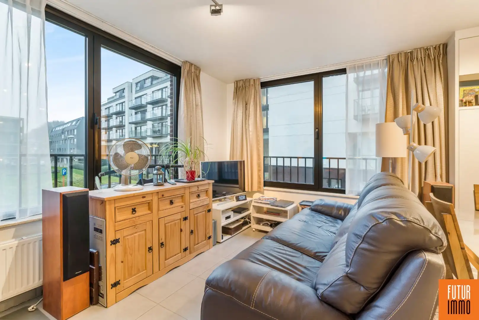 Hedendaags hoekappartement te Brugge - 1 slpk foto 3