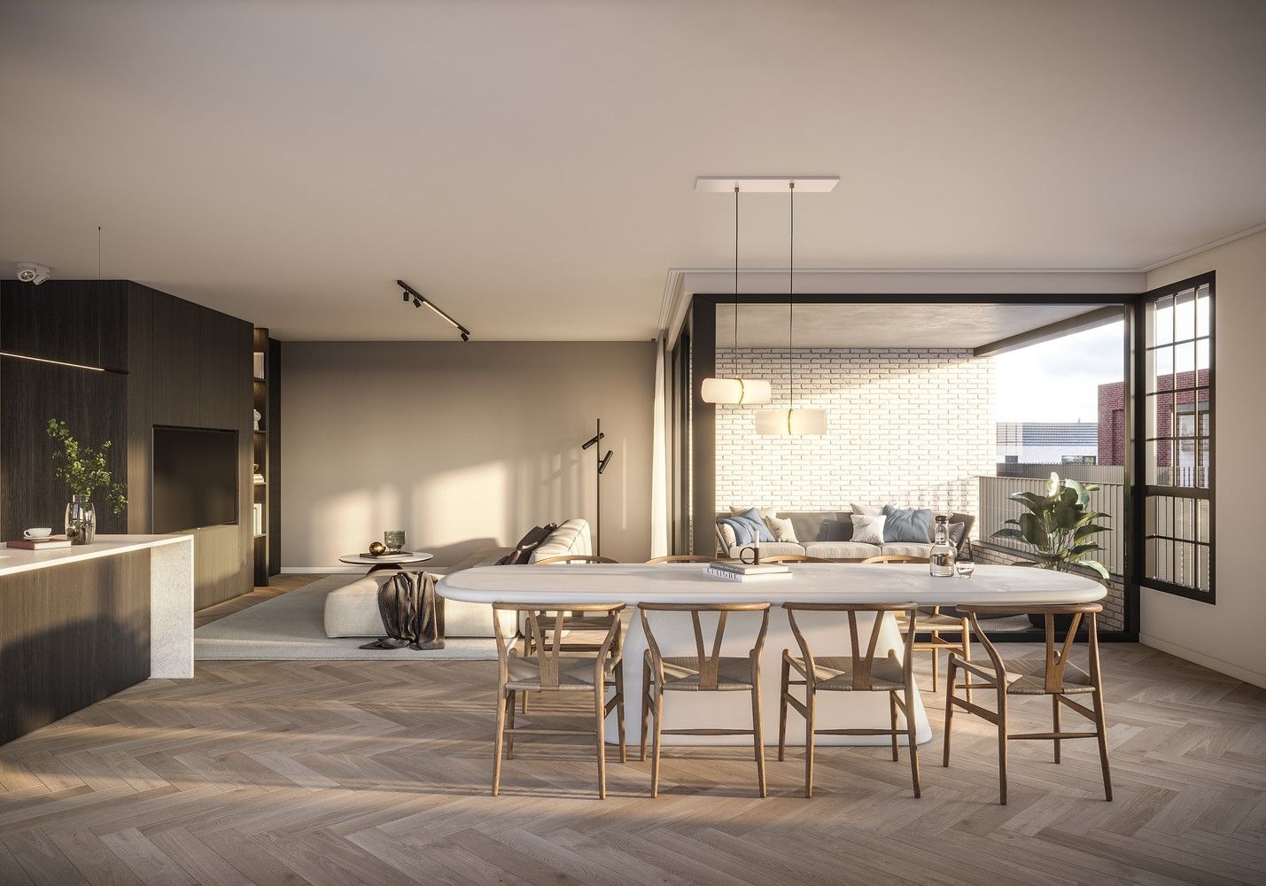 Prachtige penthouse met 3 slpkrs in uniek project foto 7