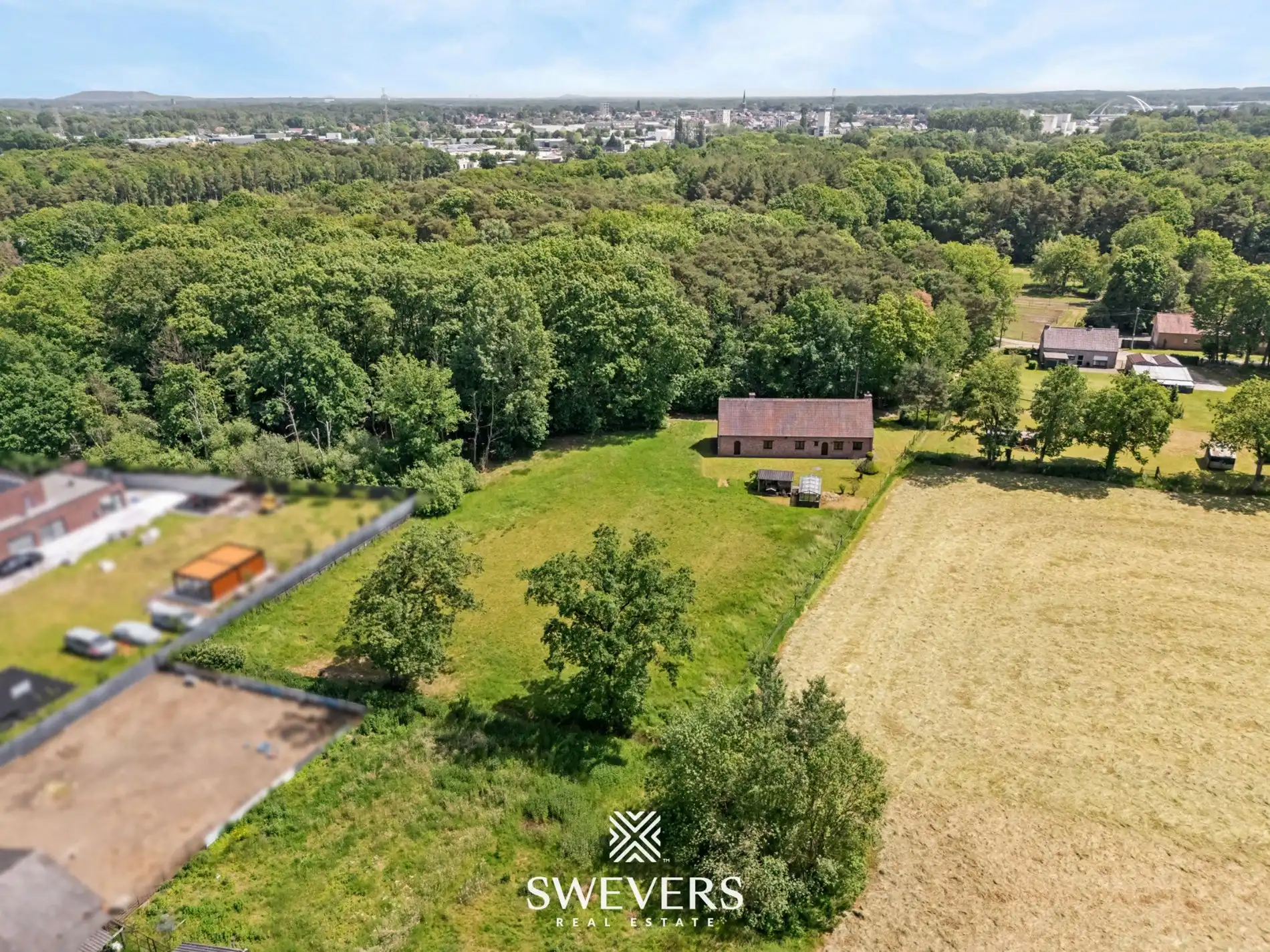 Open bebouwing op 4.010 m² rustig gelegen met flexibele indeling en sterke bouw in Paal foto 38