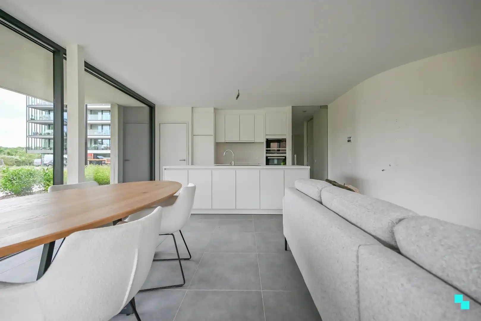 Gelijkvloers hoekappartement met riant terras nabij kasteel Blauwhuis foto 12