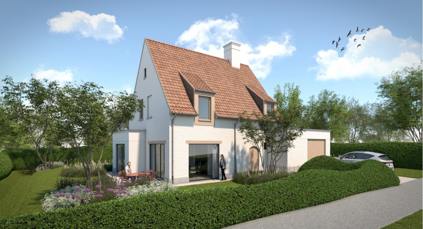Unieke bouwgrond (900m²) te koop in Tiegem  foto {{pictureIndex}}
