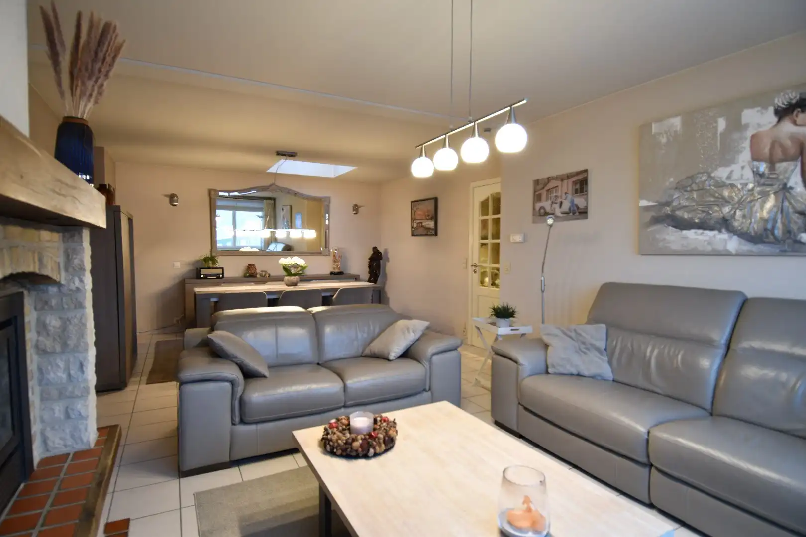 Dubbele opslagruimte (466 m²) met telkens een bovenliggend woongedeelte te koop in Kuurne foto 7