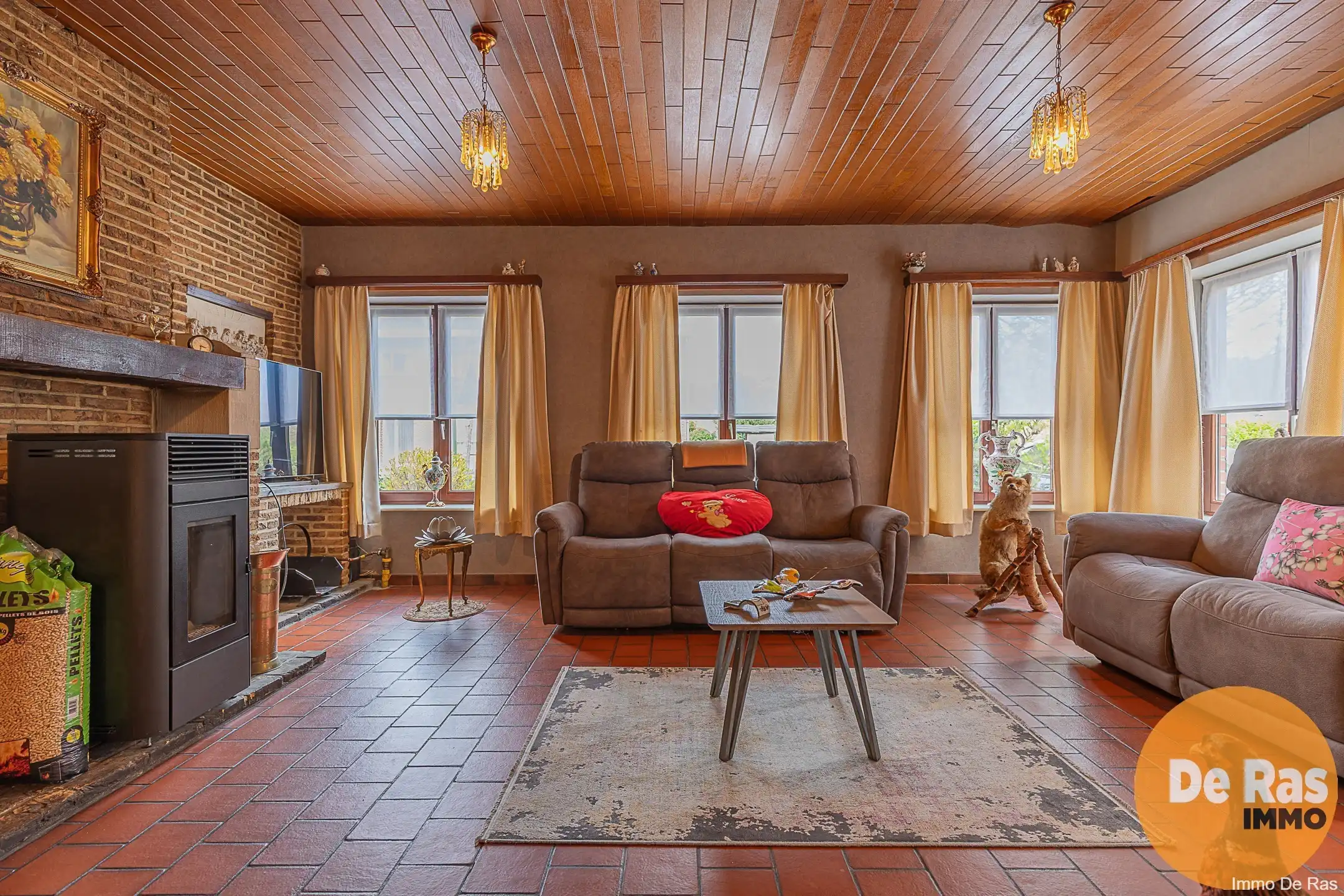 LIEDEKERKE Solide HOB op toplocatie met 3 slp/tuin en garage foto 6