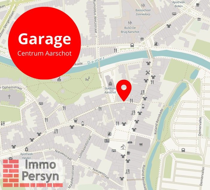 Garagebox te koop op toplocatie in Aarschot – Brouwerijstraat 4 foto {{pictureIndex}}