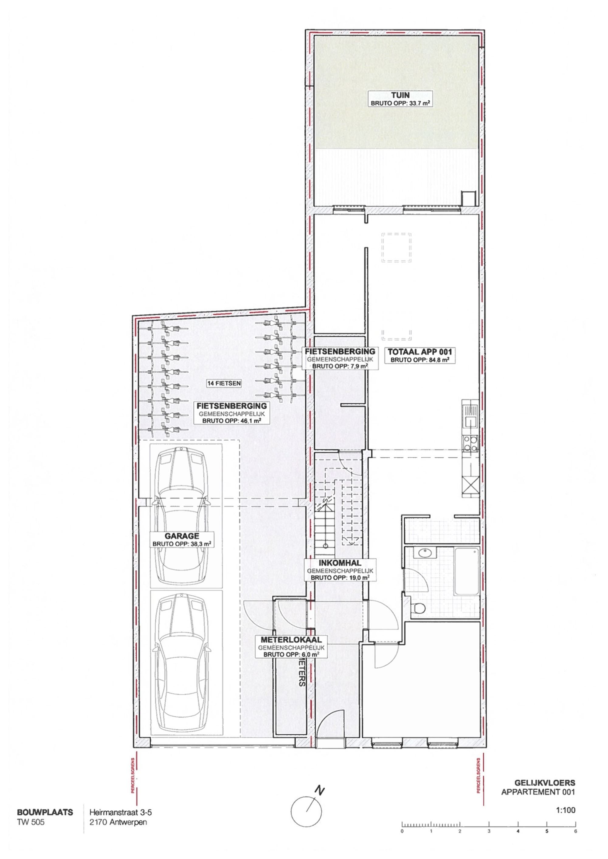 Vergund opbrengsteigendom met 6 appartementen en garage foto 17