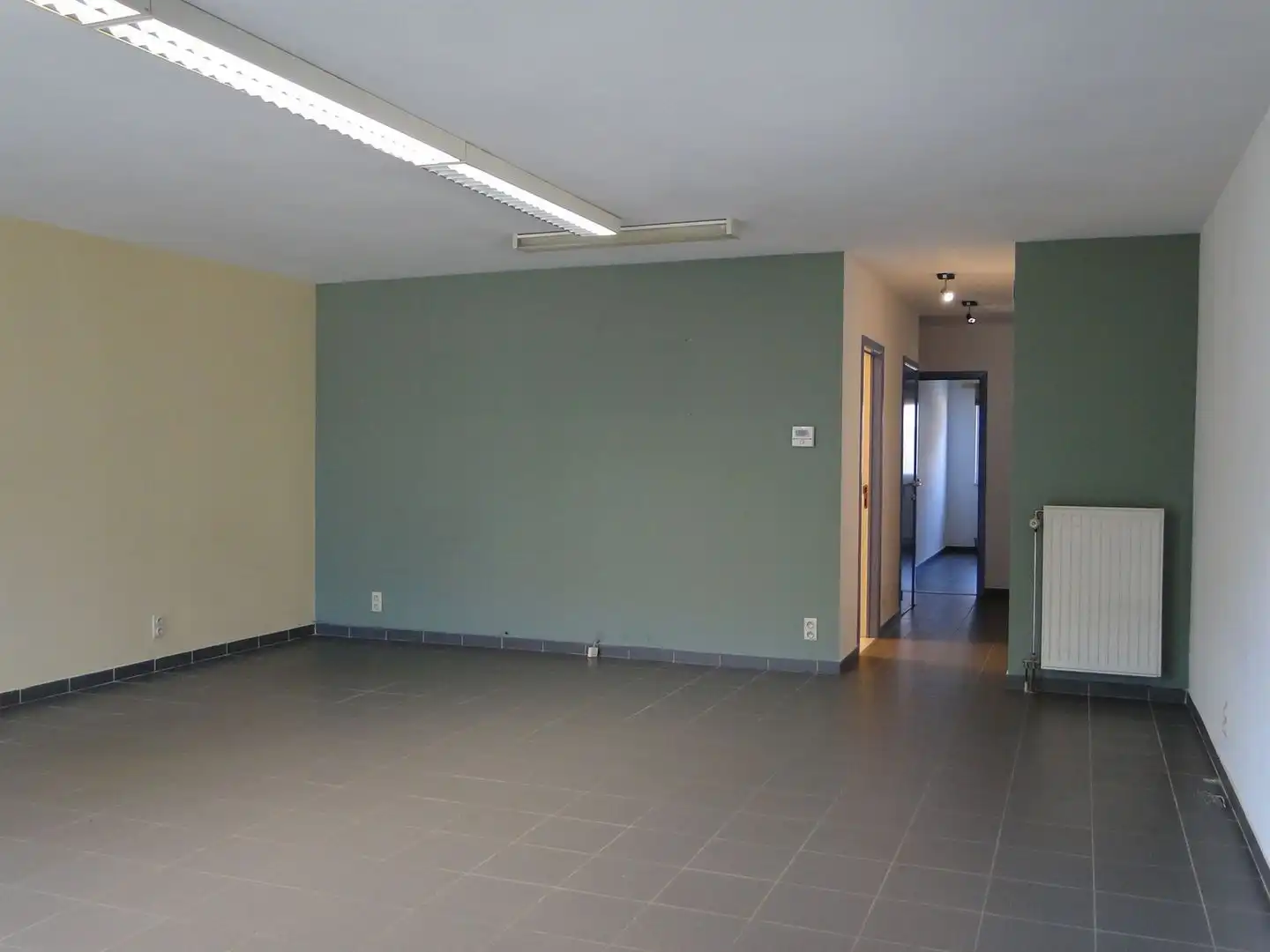 Handelsgelijkvloers met 3 autostaanplaatsen foto 3
