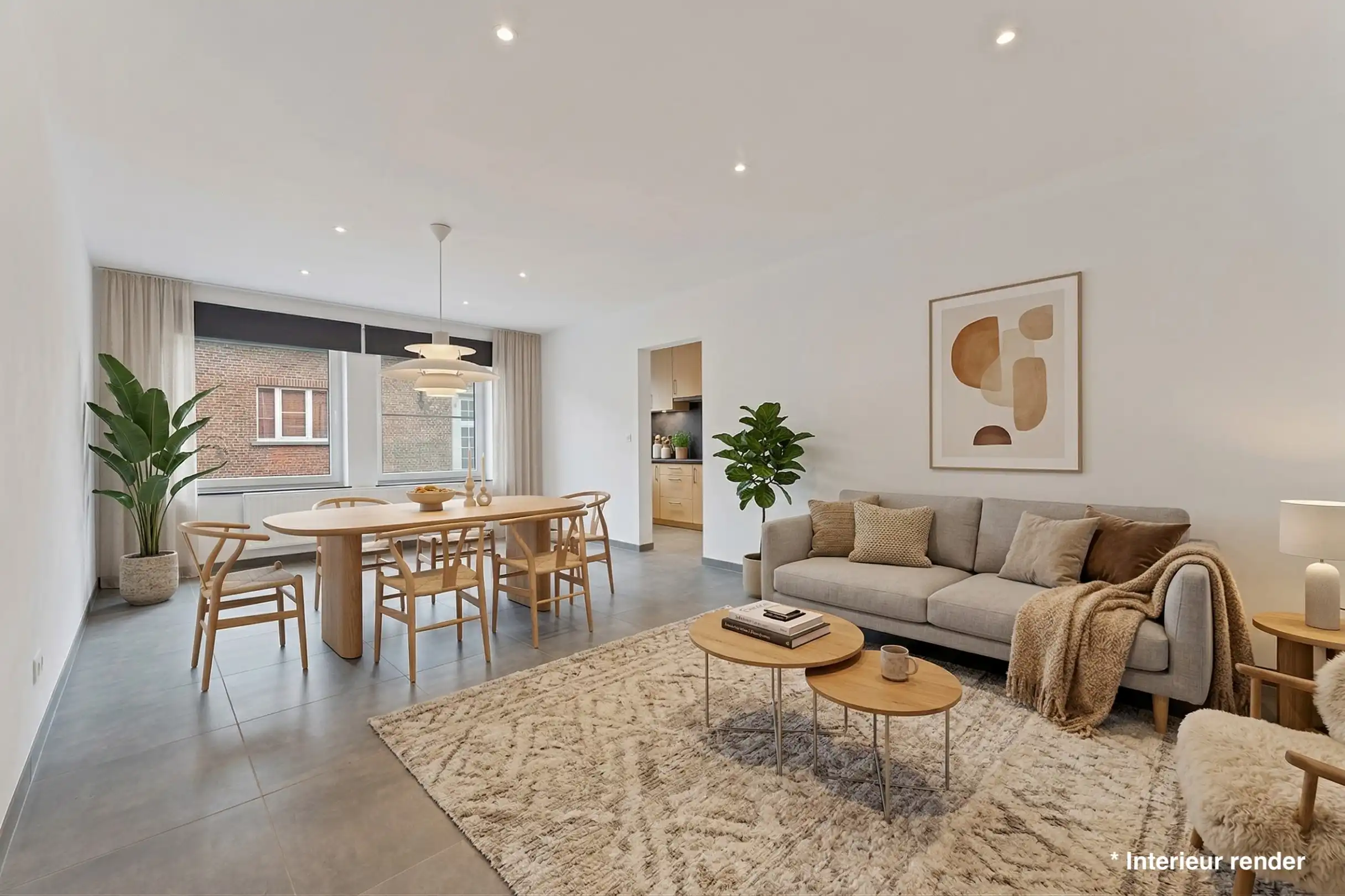 Instapklaar 2-slaapkamer appartement met autostaanplaats in hartje Tongeren   foto 3