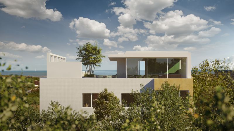 Exclusieve koppelvilla op absolute toplocatie te Oostduinkerke! foto {{pictureIndex}}