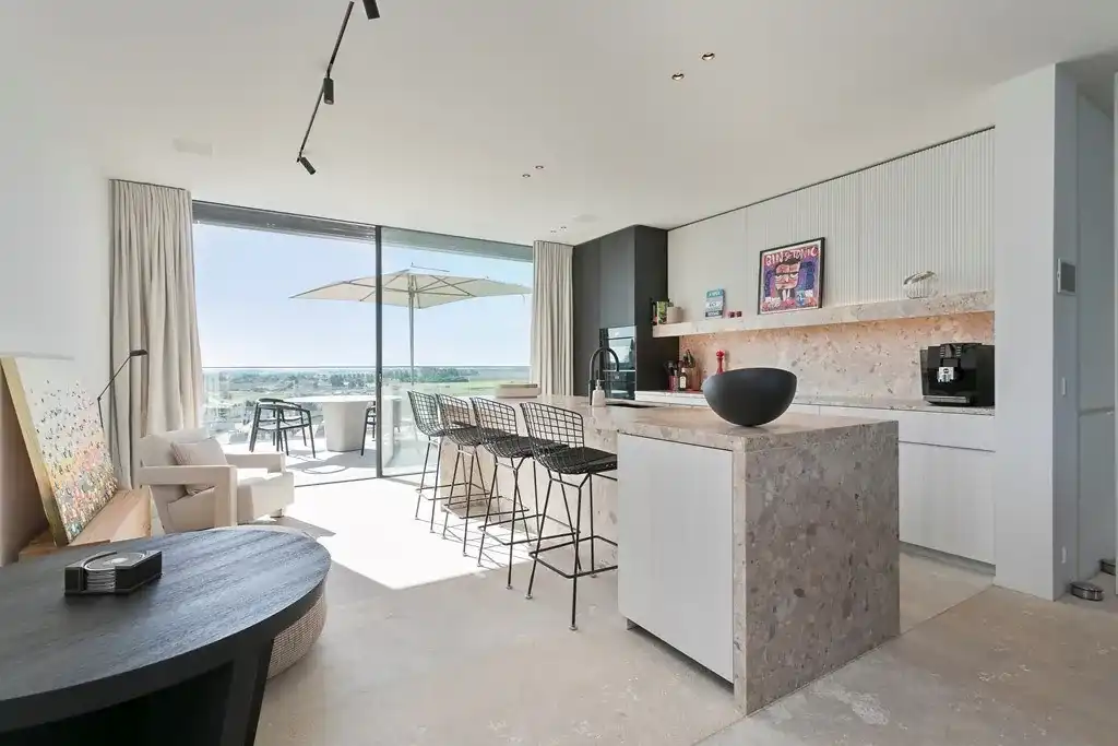 Uiterst smaakvol en top-notch afgewerkt appartement met panoramische zeezichten te Cadzand  foto 8