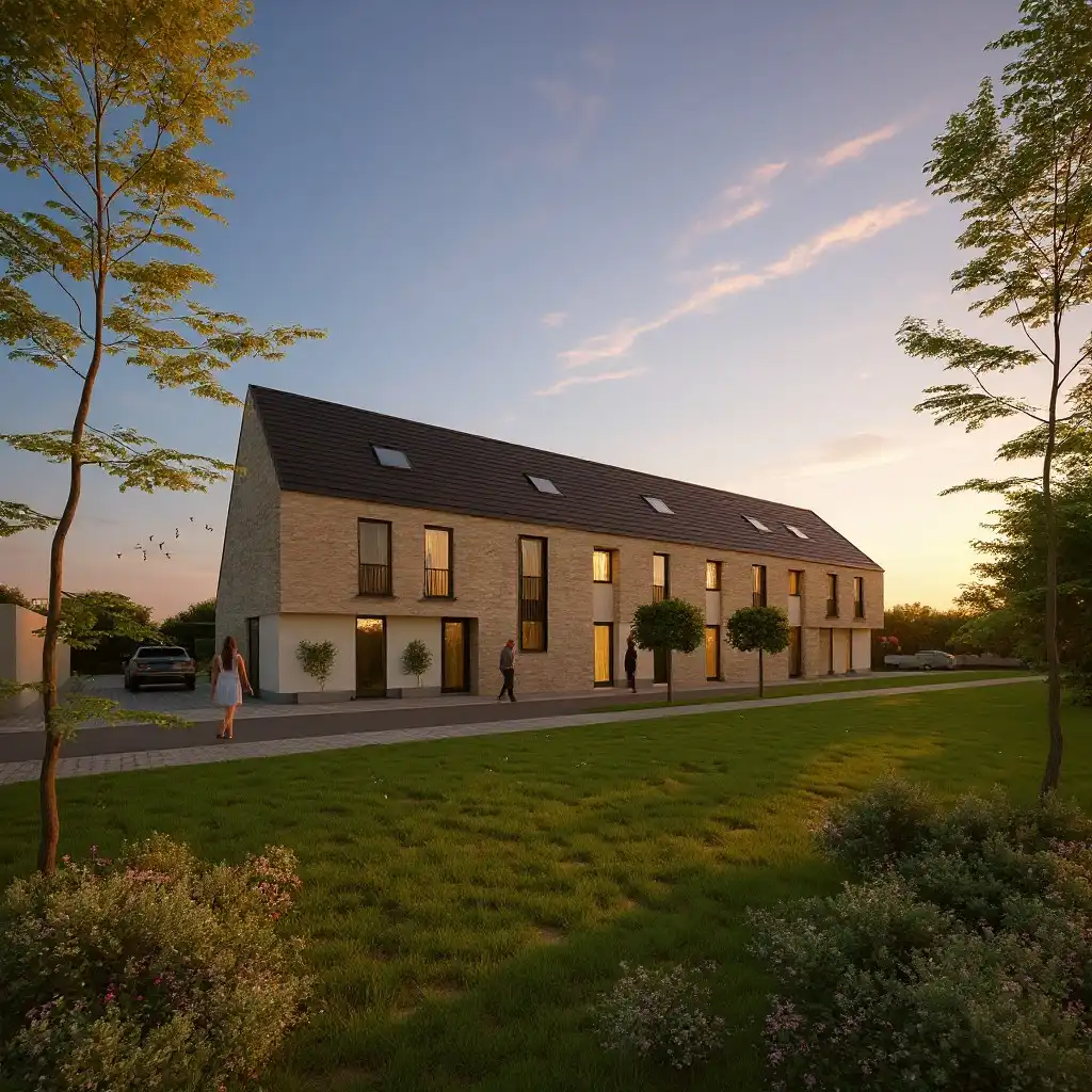 Nieuwbouwwoning met 3 slaapkamers en E-peil 10 te Veurne  foto 2