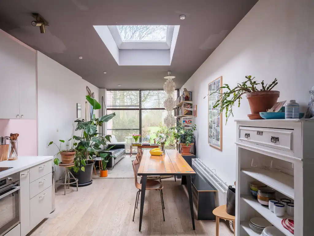 Stijlvolle woning met 3 slaapkamers en parkzicht in de Muide foto 5