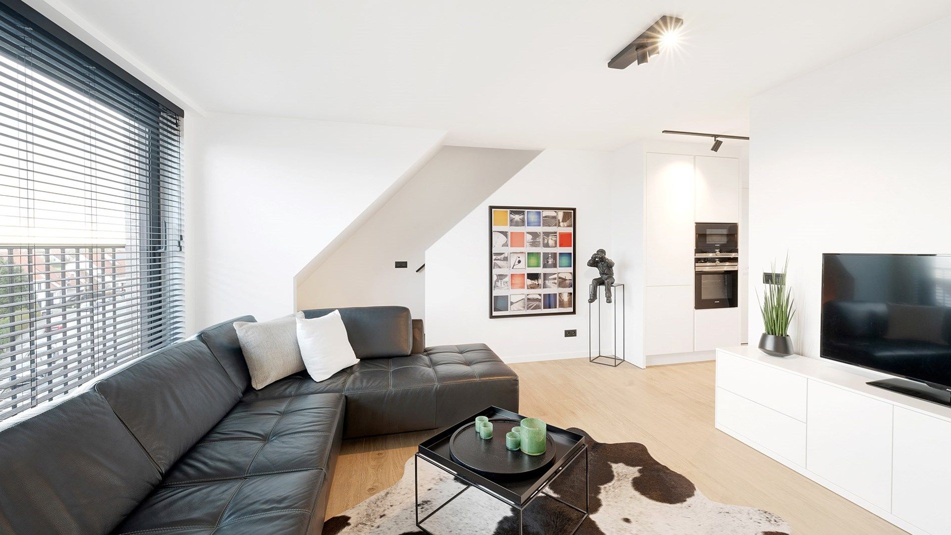 Knap duplex-appartement met parking in het gebouw inclusief foto 4