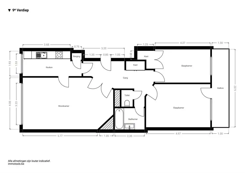 Appartement met terras en panoramisch uitzicht foto 16