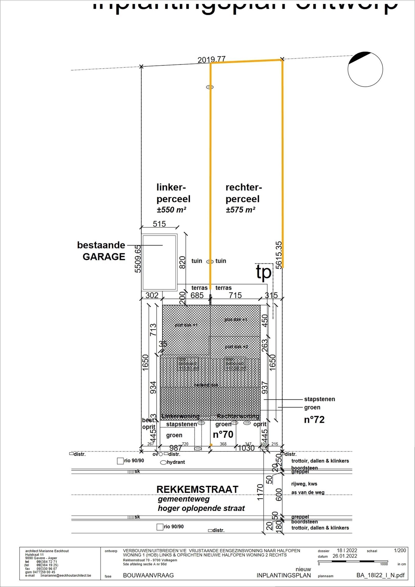 Bouwgrond 575m² voor HOB foto 2