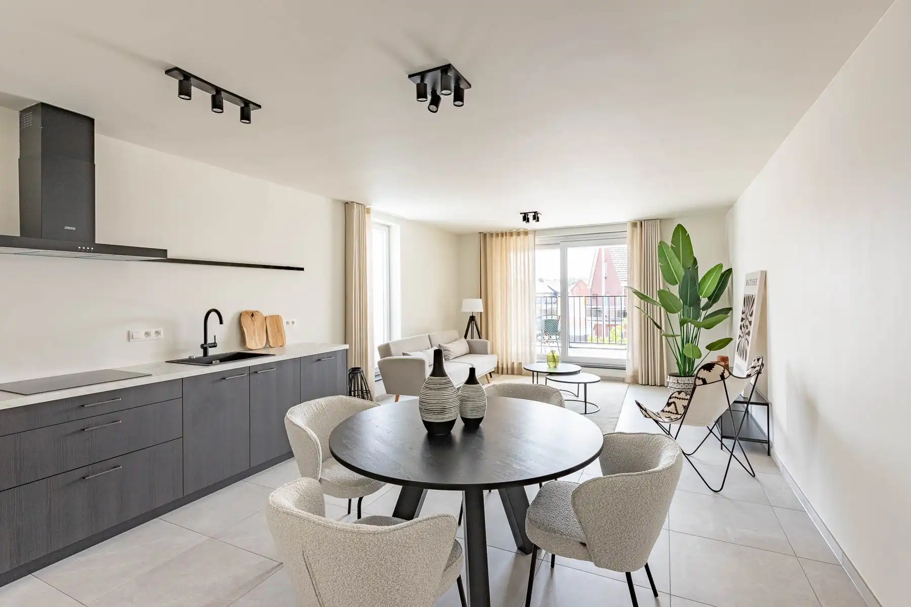 Prachtig nieuwbouwappartement met 2 slaapkamers TE HUUR in Wielsbeke! foto 3