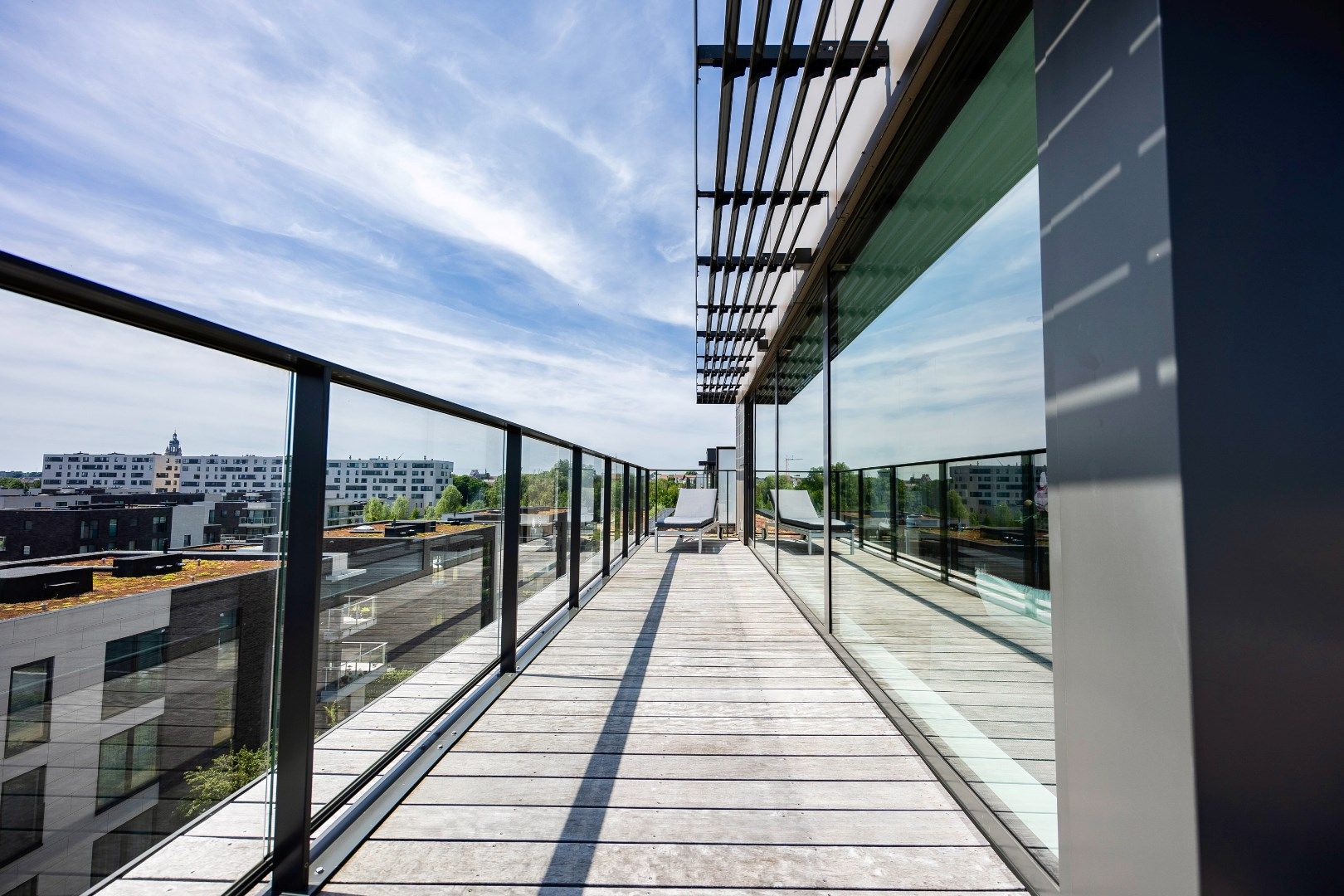 Exclusieve penthouse met ruim terras op toplocatie in Buizingen foto 8