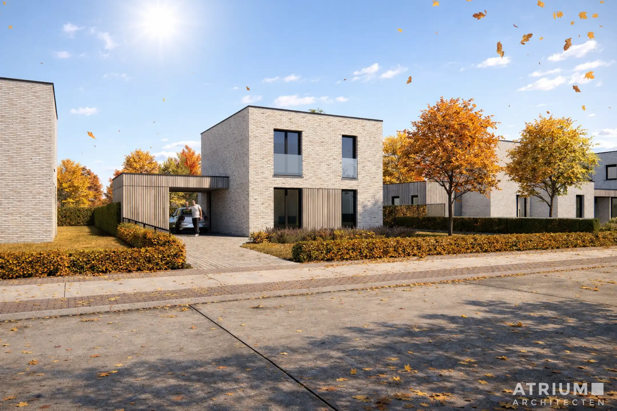 Bouwgrond open bebouwing met vergund plan - 1973m² foto 3