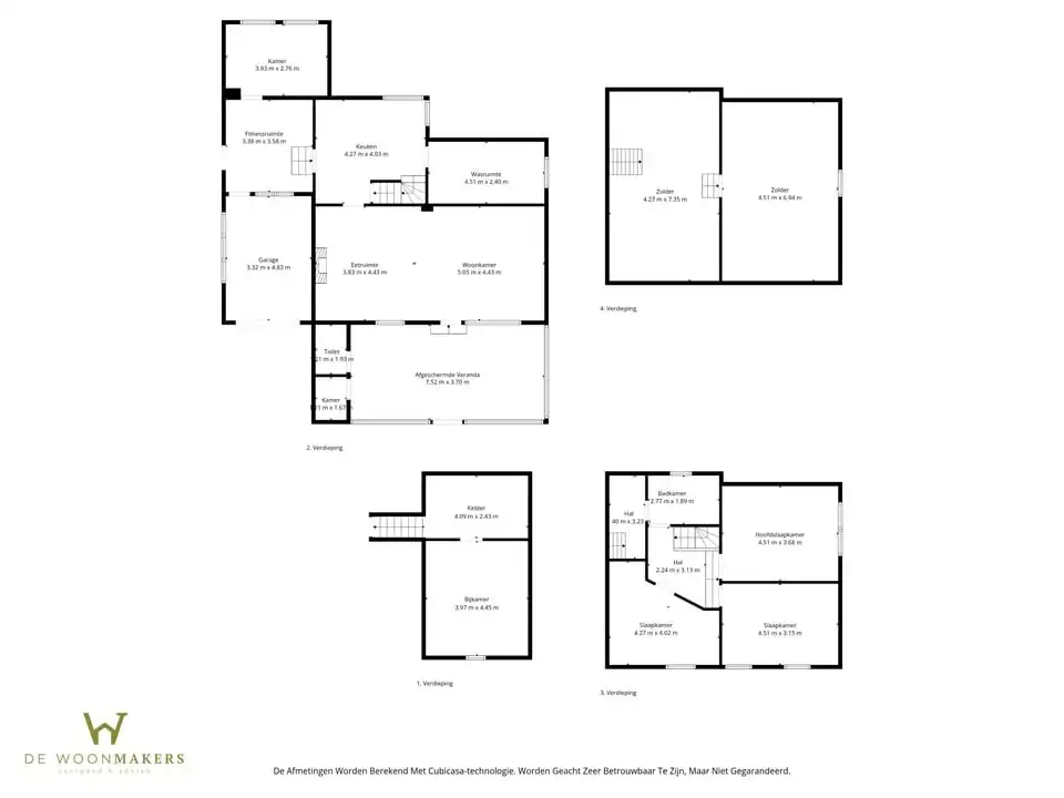 VERRASSEND RUIME GEZINSWONING MET 3 SLKS IN MONTENAKEN foto 37