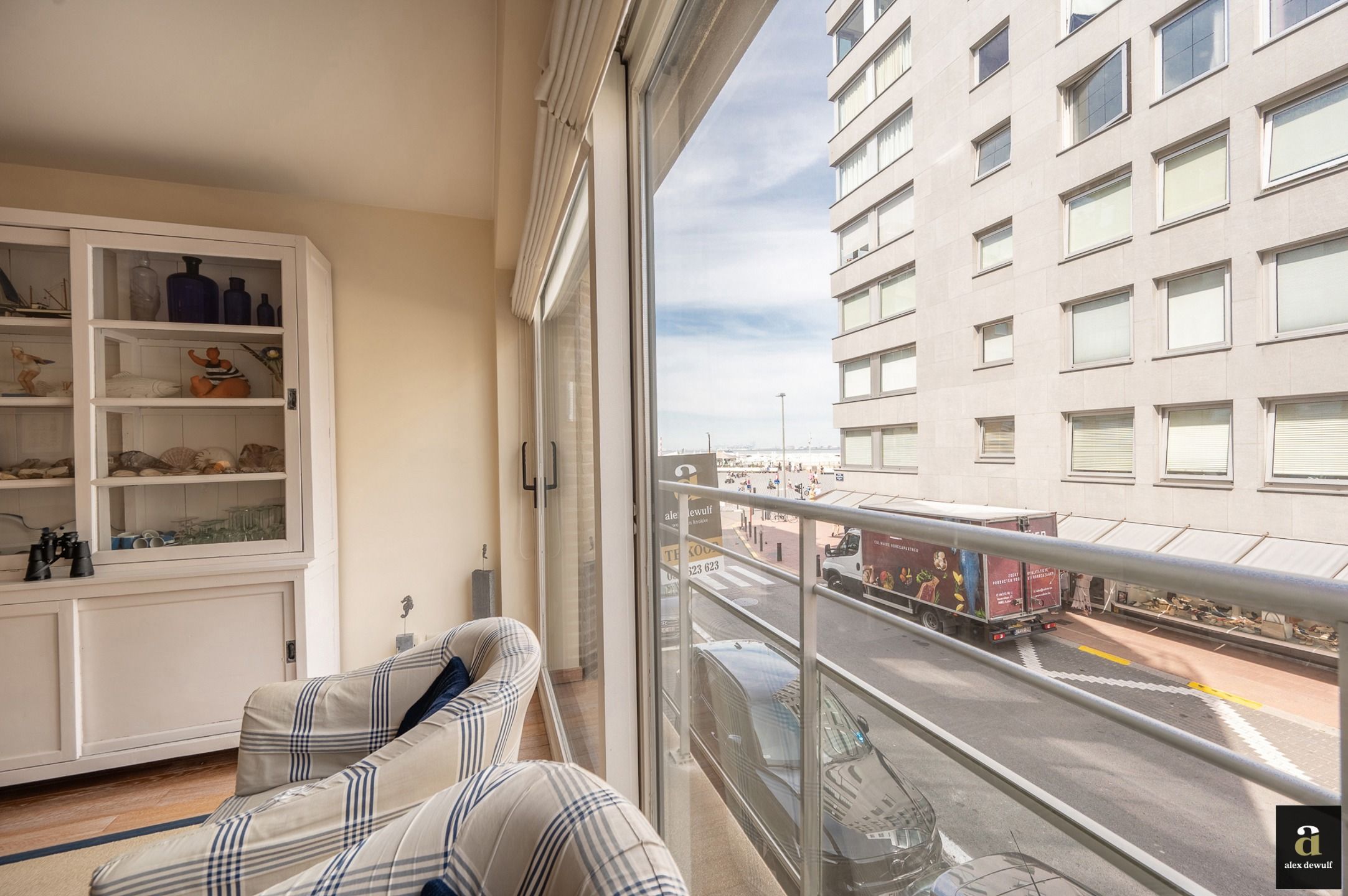 Vakantieappartement met zij zeezicht aan het Rubensplein     foto 2