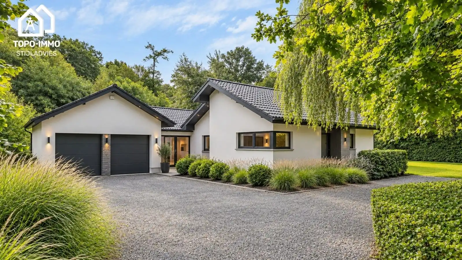Hoofdfoto van de publicatie: Exclusieve architecturale woning op toplocatie in Heikruis