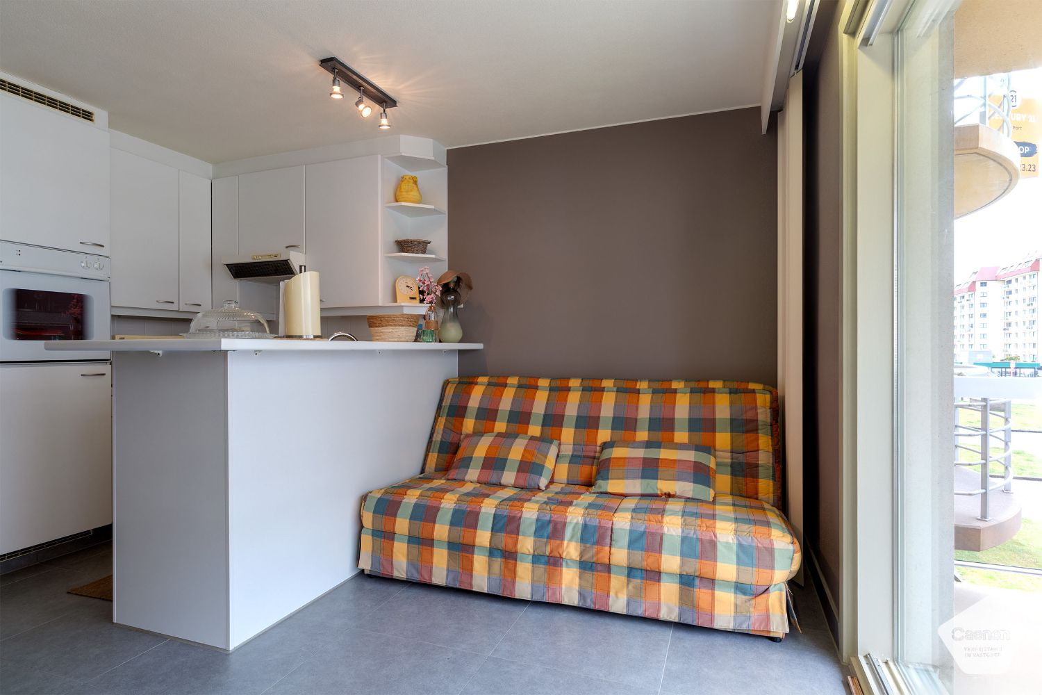 Instapklare studio met slaaphoek én ruim terras te Nieuwpoort foto 9