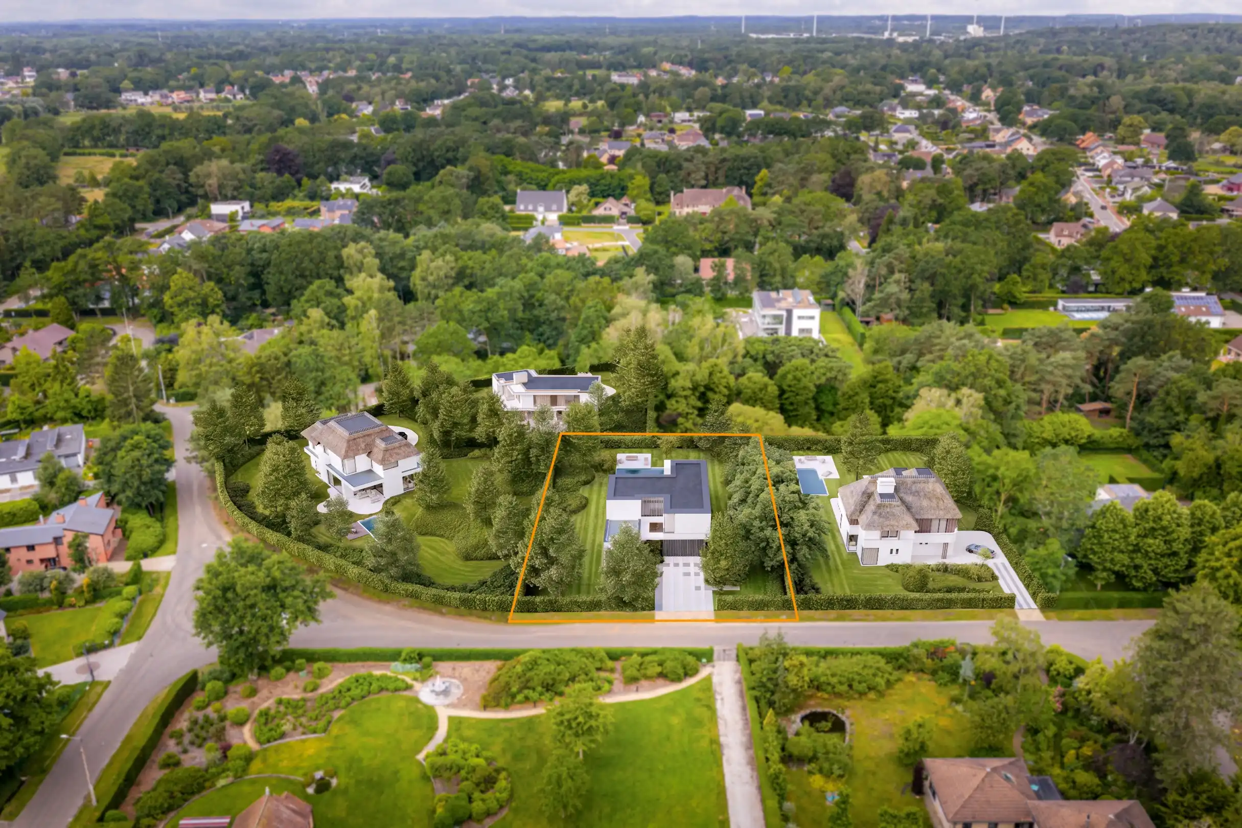 'Armand' (466m²) op 18a50ca in villapark Le Prestige te Bolderberg foto 2