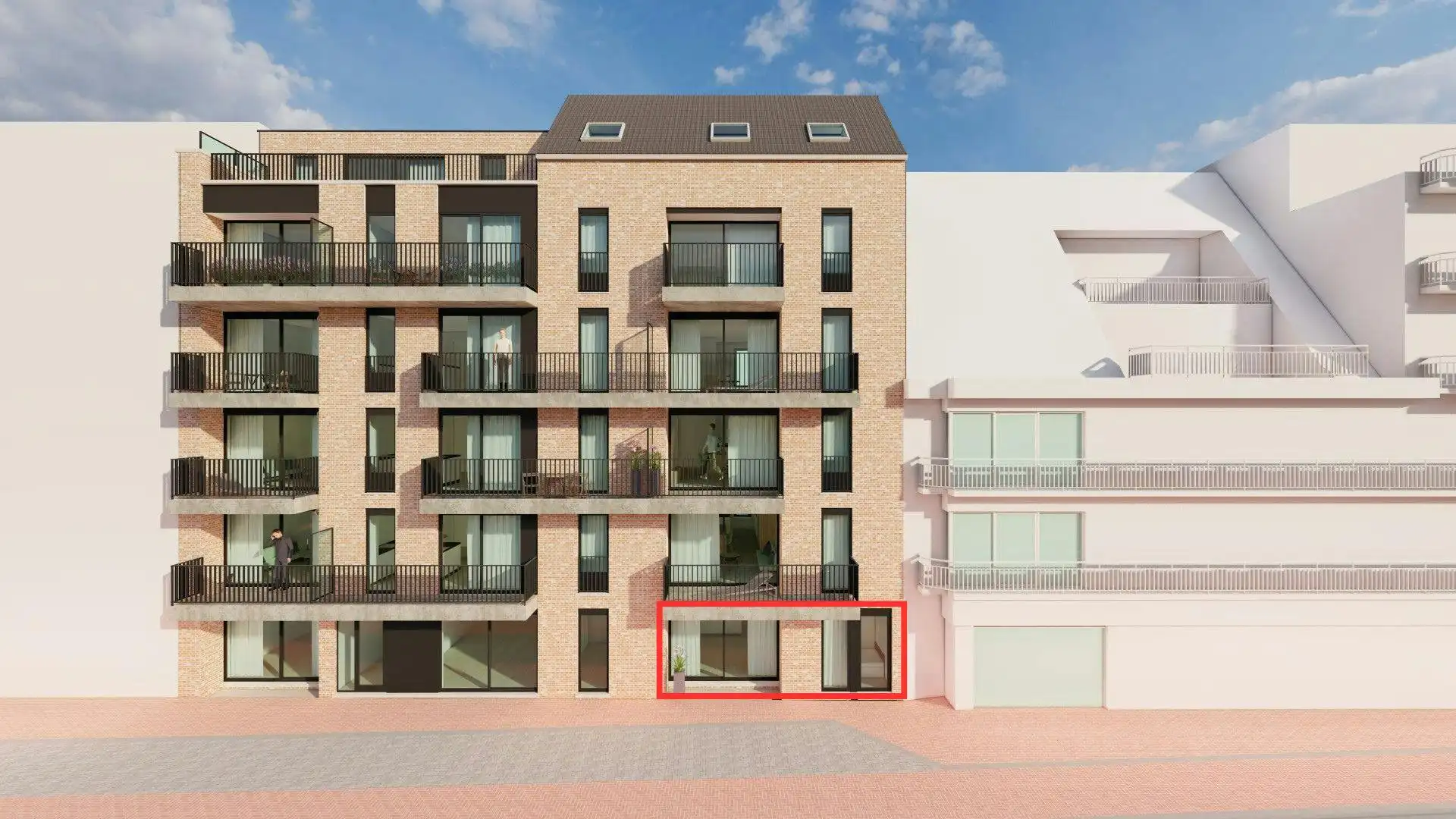 Nieuwbouwresidentie op toplocatie in centrum Middelkerke! foto 2