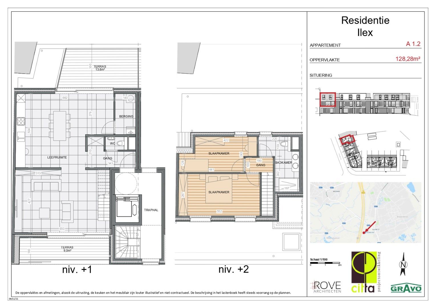 Res. Ilex Appartement A 1.2 foto {{pictureIndex}}