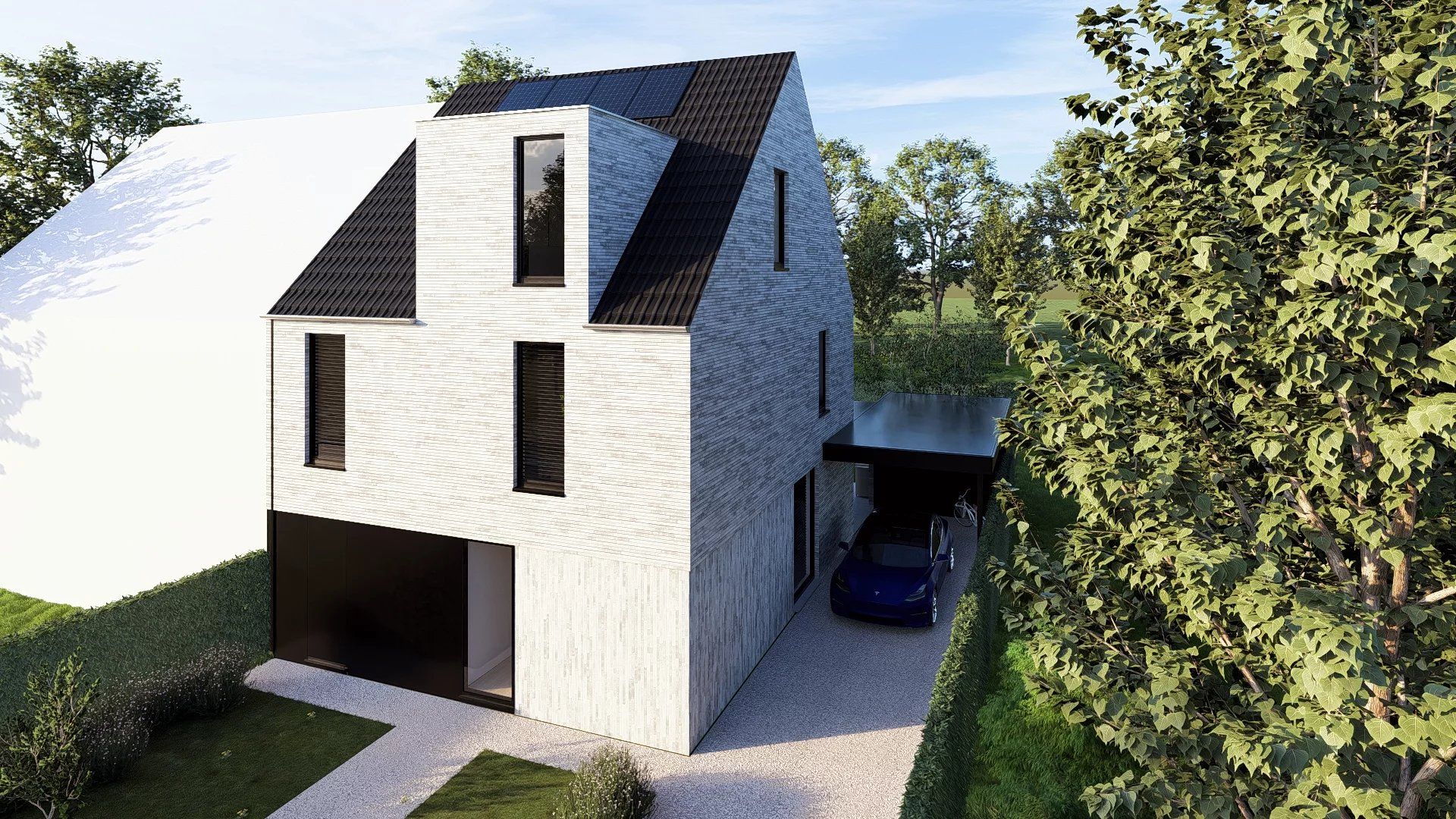 EXCLUSIEVE NIEUWBOUWWONING MET 3 SLPK'S OP HALFOPEN PERCEEL VAN 4A06CA IN DIEPENBEEK foto 17